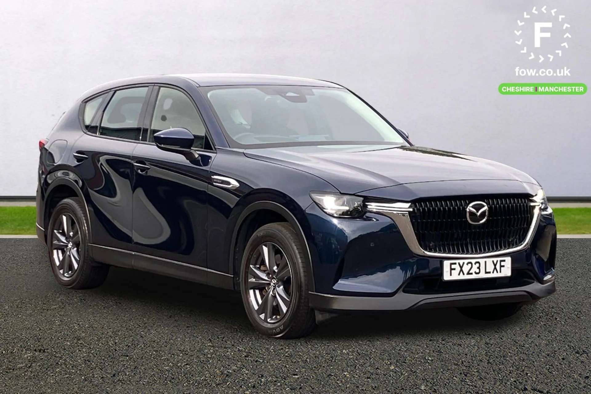 A 2023 MAZDA CX-60 2.5 PHEV Exclusive-Line 5dr Auto [ Full S/H , Exit warning function , Reversing camera with static guide lines , Power tailgate , Front and rear parki A 2023 MAZDA CX-60 2.5 PHEV Exclusive-Line 5dr Auto [ Full S/H , Exit warning function , Reversing camera with static guide lines , Power tailgate , Front and rear parki