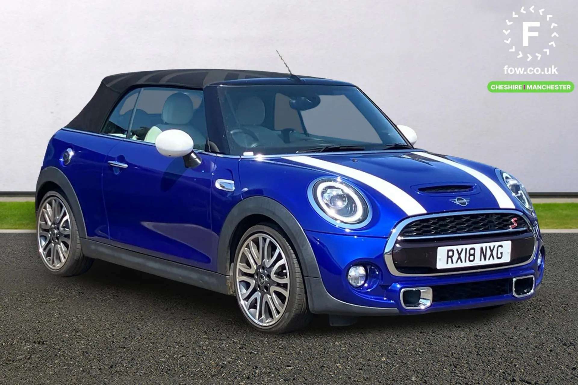 A 2018 MINI CONVERTIBLE 2.0 Cooper S 25th Anniversary II 2dr Auto [Navigation system XL, Harman Kardon Hi Fi system with amplifier and 12 speakers, Rear park distance control A 2018 MINI CONVERTIBLE 2.0 Cooper S 25th Anniversary II 2dr Auto [Navigation system XL, Harman Kardon Hi Fi system with amplifier and 12 speakers, Rear park distance control