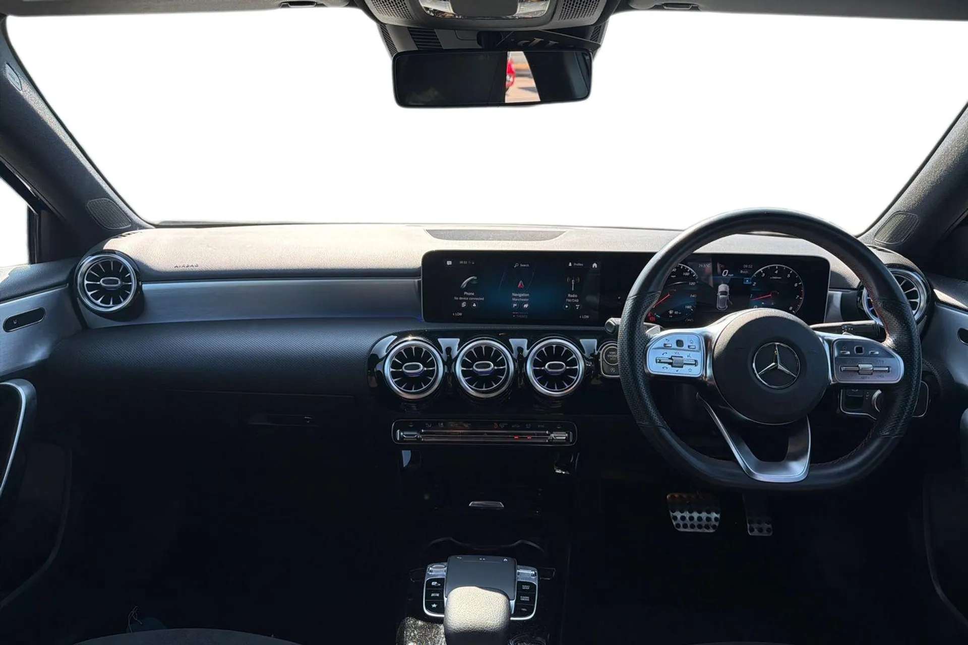 A 2019 MERCEDES-BENZ A CLASS A220 AMG Line Premium 5dr Auto [Active park assist with parktronic system including front and rear parking sensors, 10.25" media display, AMG front, r A 2019 MERCEDES-BENZ A CLASS A220 AMG Line Premium 5dr Auto [Active park assist with parktronic system including front and rear parking sensors, 10.25" media display, AMG front, r