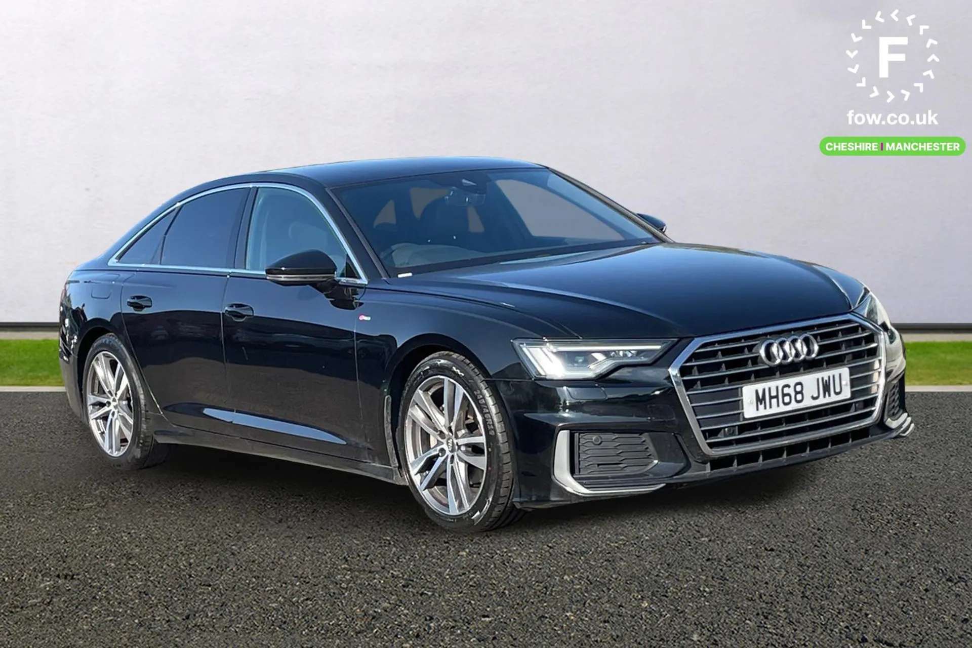 A 2019 AUDI A6 40 TDI S Line 4dr S Tronic [LED Interior Ambient Lighting Pack, Automatic start/stop system with coasting functionality, Heat insulating darkened glas A 2019 AUDI A6 40 TDI S Line 4dr S Tronic [LED Interior Ambient Lighting Pack, Automatic start/stop system with coasting functionality, Heat insulating darkened glas