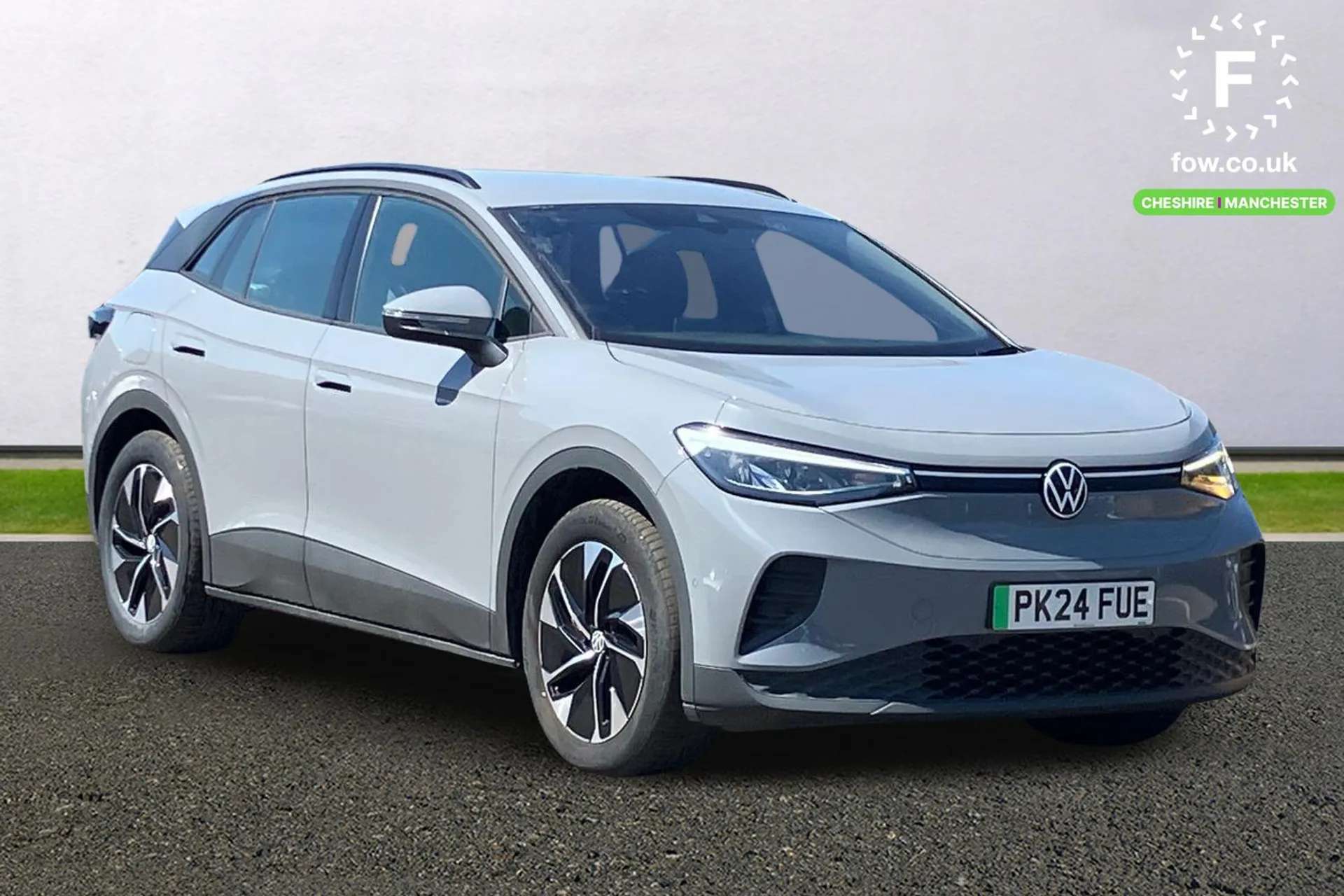 A 2024 VOLKSWAGEN ID.4 210kW Life Pro 77kWh 5dr Auto [Park assistance plus with front and rear parking sensors, Interior style comfort seats, Oncoming vehicle braking when t A 2024 VOLKSWAGEN ID.4 210kW Life Pro 77kWh 5dr Auto [Park assistance plus with front and rear parking sensors, Interior style comfort seats, Oncoming vehicle braking when t