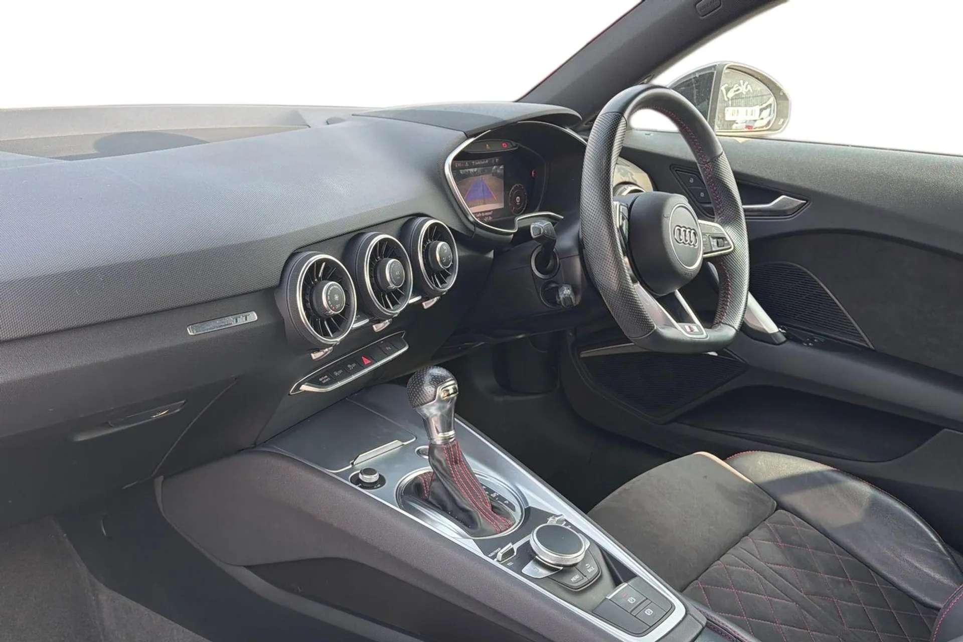 A 2019 AUDI TT 45 TFSI Black Edition 2dr S Tronic [ Technology Pack , Reversing camera , LED interior lighting package , Audi parking system plus , Storage and lugga A 2019 AUDI TT 45 TFSI Black Edition 2dr S Tronic [ Technology Pack , Reversing camera , LED interior lighting package , Audi parking system plus , Storage and lugga
