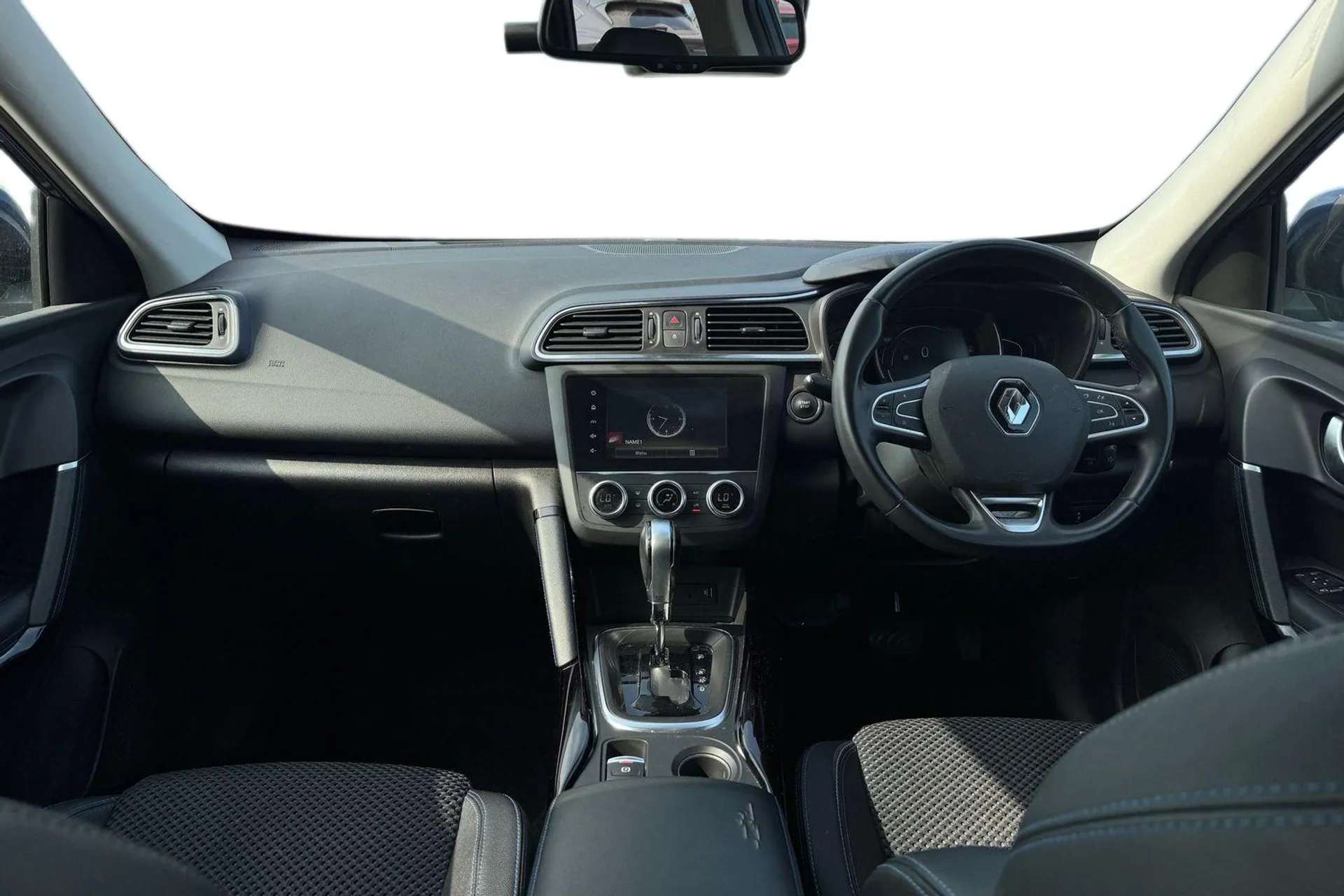 A 2019 RENAULT KADJAR 1.3 TCE S Edition 5dr EDC [ Fixed panoramic glass sunroof, Digital speedometer with 7 TFT screen, Front and rear parking sensors with rear parking cam A 2019 RENAULT KADJAR 1.3 TCE S Edition 5dr EDC [ Fixed panoramic glass sunroof, Digital speedometer with 7 TFT screen, Front and rear parking sensors with rear parking cam