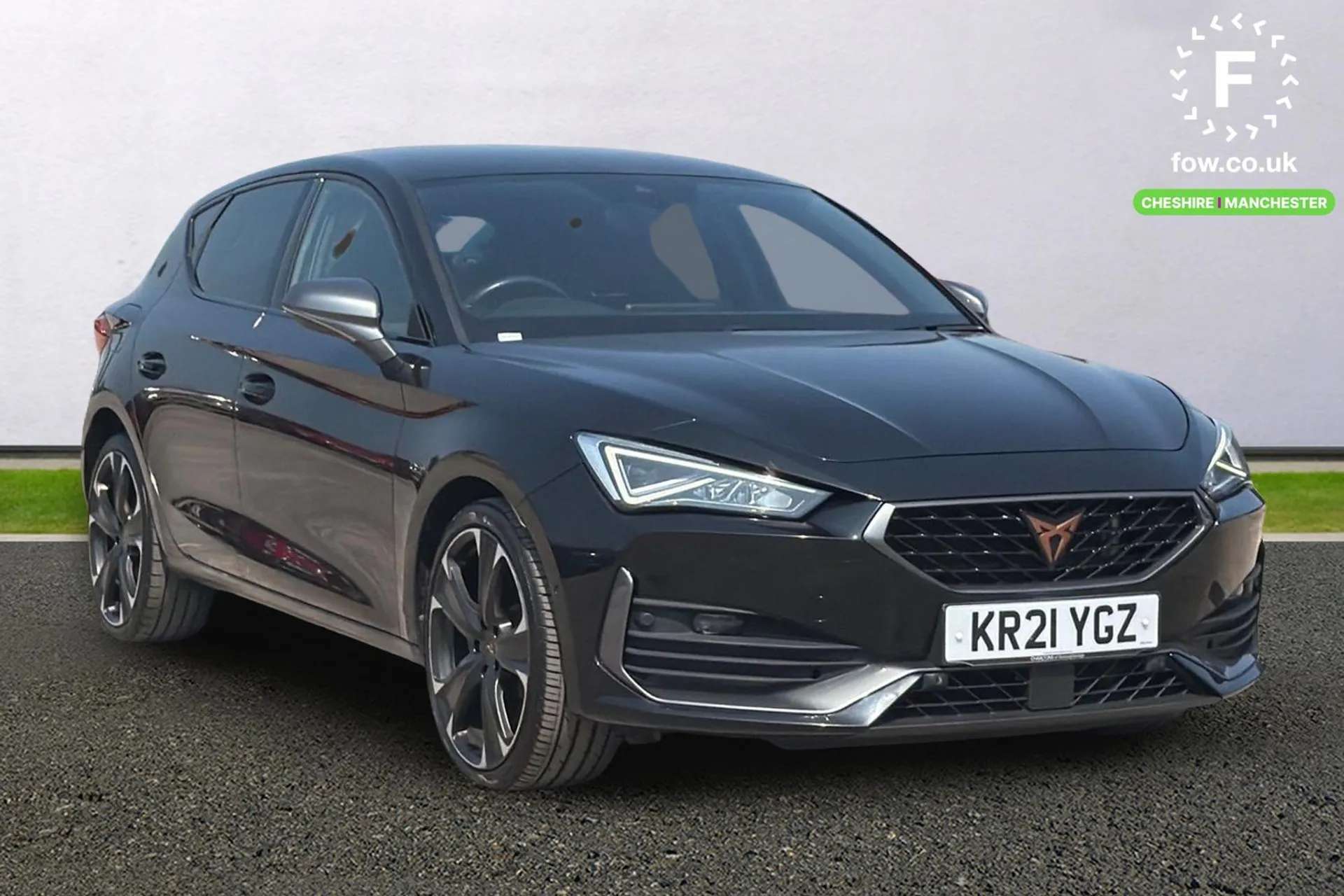 A 2021 CUPRA LEON 1.4 eHybrid VZ2 5dr DSG [Electrically adjustable, heated and folding door mirrors, Front assist with forward collision warning braking reaction, Sport A 2021 CUPRA LEON 1.4 eHybrid VZ2 5dr DSG [Electrically adjustable, heated and folding door mirrors, Front assist with forward collision warning braking reaction, Sport