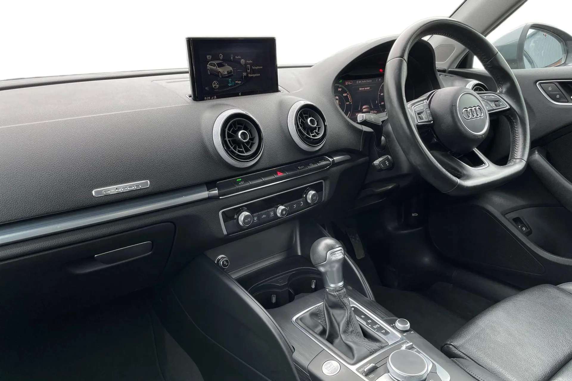 A 2020 AUDI A3 40 e-tron 5dr S Tronic [Audi smartphone interface, Electrically adjustable and heated door mirrors, Mode 3 Type 2 charging cable for home wall box or A 2020 AUDI A3 40 e-tron 5dr S Tronic [Audi smartphone interface, Electrically adjustable and heated door mirrors, Mode 3 Type 2 charging cable for home wall box or
