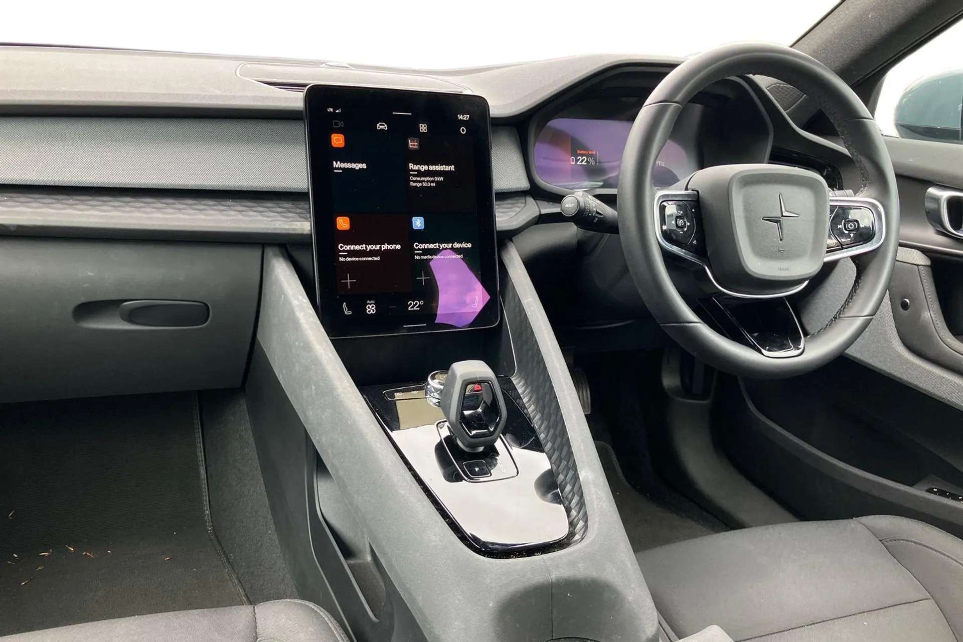 A 2022 POLESTAR 2 170kW 69kWh Standard Range Single motor 5dr Auto [Over the air (OTA) updates for lifetime of the vehicle, High performance audio system with 250W + 8 A 2022 POLESTAR 2 170kW 69kWh Standard Range Single motor 5dr Auto [Over the air (OTA) updates for lifetime of the vehicle, High performance audio system with 250W + 8