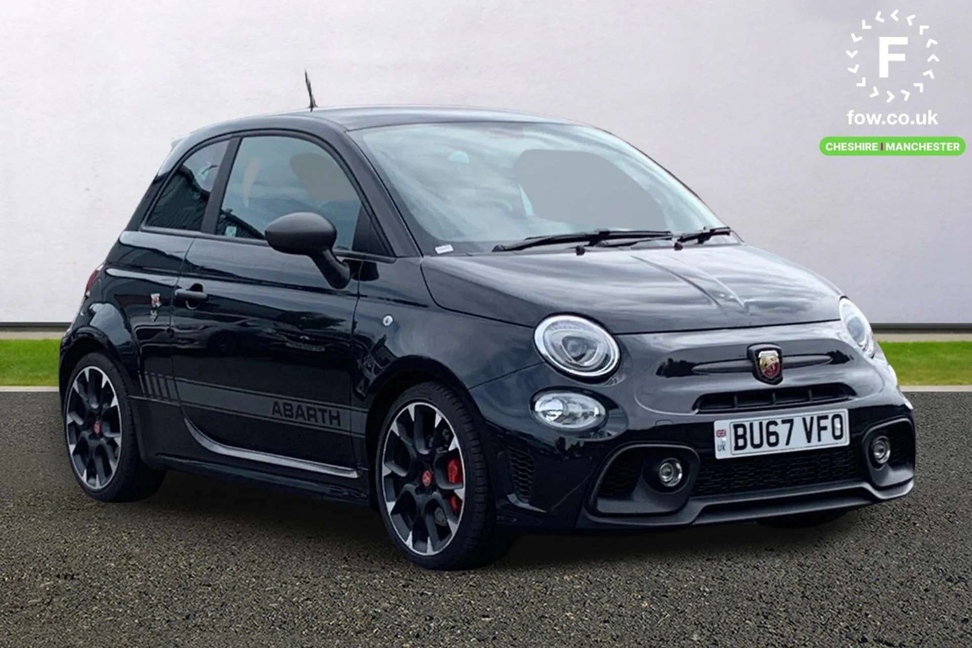 A 2017 ABARTH 595 1.4 T-Jet 180 Competizione 3dr [ Multifunction leather steering wheel with carbon trim, LED daytime running lights, 7in Touchscreen Radio with NAV - B A 2017 ABARTH 595 1.4 T-Jet 180 Competizione 3dr [ Multifunction leather steering wheel with carbon trim, LED daytime running lights, 7in Touchscreen Radio with NAV - B