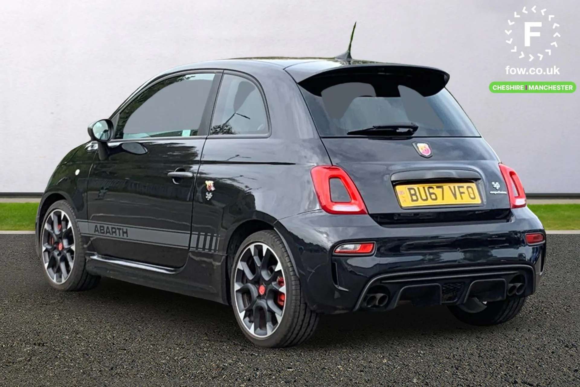 A 2017 ABARTH 595 1.4 T-Jet 180 Competizione 3dr [ Multifunction leather steering wheel with carbon trim, LED daytime running lights, 7in Touchscreen Radio with NAV - B A 2017 ABARTH 595 1.4 T-Jet 180 Competizione 3dr [ Multifunction leather steering wheel with carbon trim, LED daytime running lights, 7in Touchscreen Radio with NAV - B