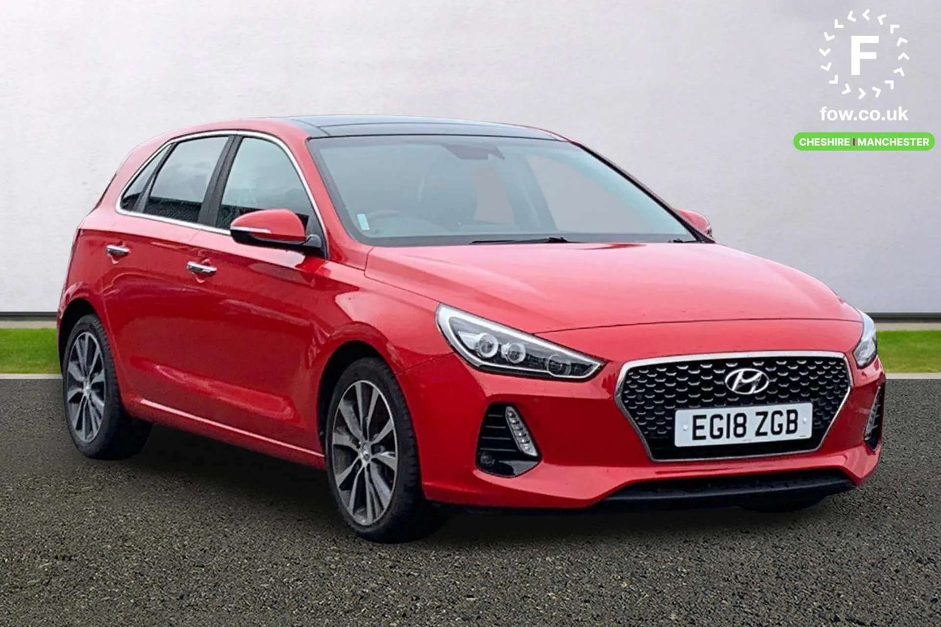 A 2018 HYUNDAI I30 1.6 CRDi Premium SE 5dr [Tilt/Slide Panoramic Glass Sunroof, LED Headlights, Parking system with rear camera and guidance system, DAB, USB, Cruise Con A 2018 HYUNDAI I30 1.6 CRDi Premium SE 5dr [Tilt/Slide Panoramic Glass Sunroof, LED Headlights, Parking system with rear camera and guidance system, DAB, USB, Cruise Con