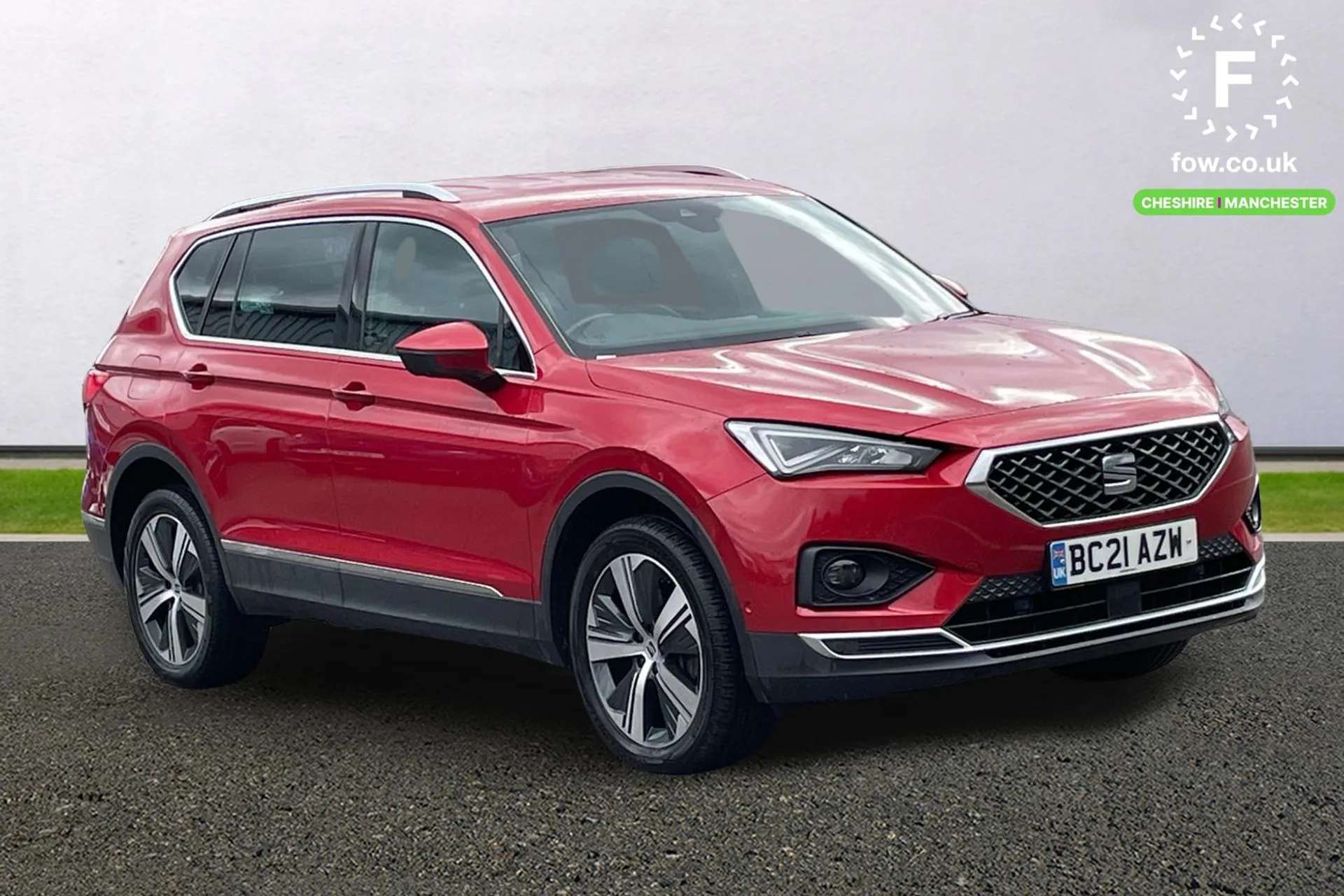 A 2021 SEAT TARRACO 2.0 EcoTSI 245 Xcellence 5dr DSG 4Drive [Self parking functionality (includes front and rear parking sensors), Front assist city emergency braking and A 2021 SEAT TARRACO 2.0 EcoTSI 245 Xcellence 5dr DSG 4Drive [Self parking functionality (includes front and rear parking sensors), Front assist city emergency braking and