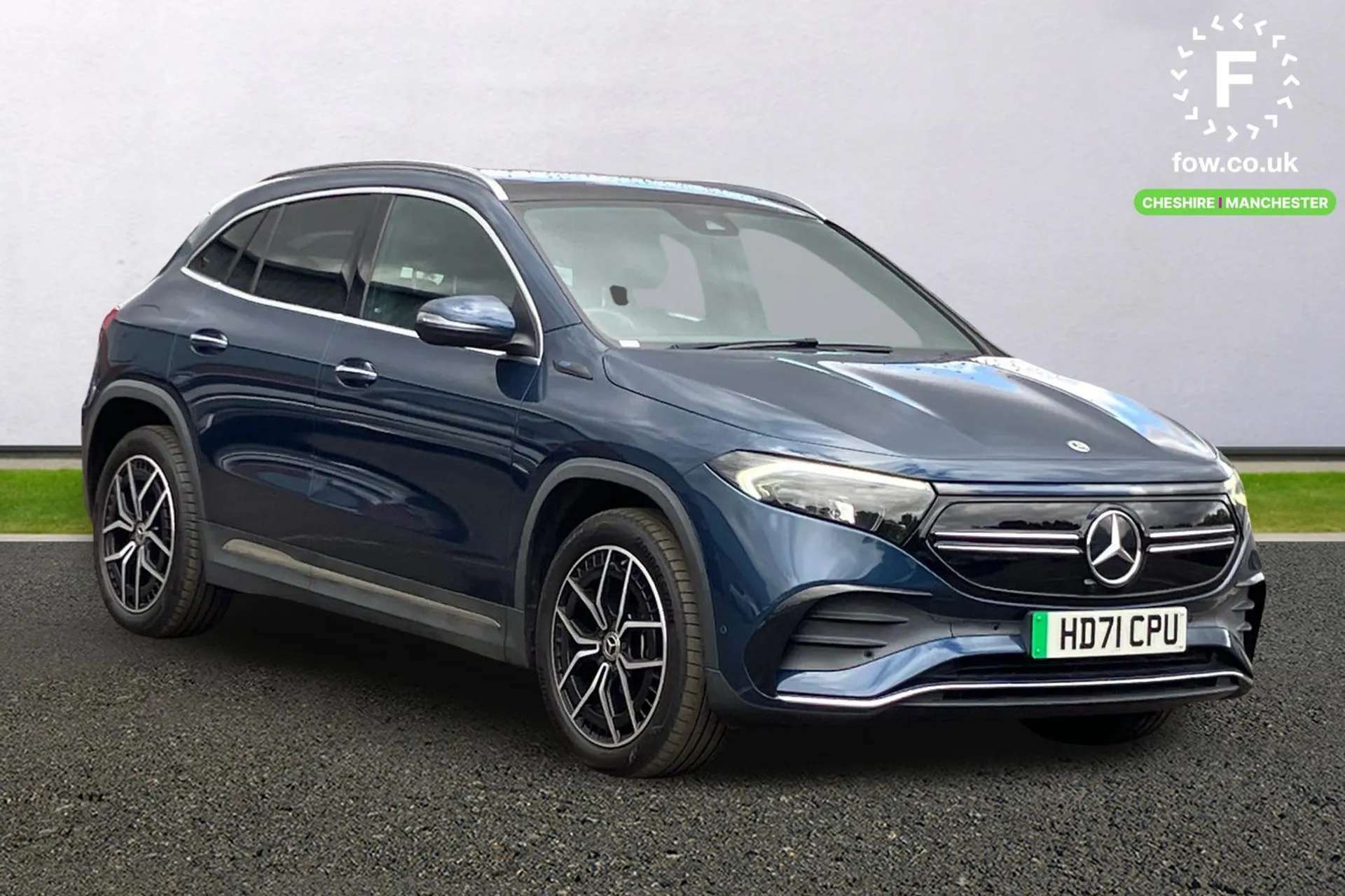 A 2021 MERCEDES-BENZ EQA EQA 350 4M 215kW AMG Line Premium 66.5kWh 5dr Auto [100KW DC onboard charger, Seat comfort pack - EQA, Easy-pack tailgate, LED High performance headla A 2021 MERCEDES-BENZ EQA EQA 350 4M 215kW AMG Line Premium 66.5kWh 5dr Auto [100KW DC onboard charger, Seat comfort pack - EQA, Easy-pack tailgate, LED High performance headla
