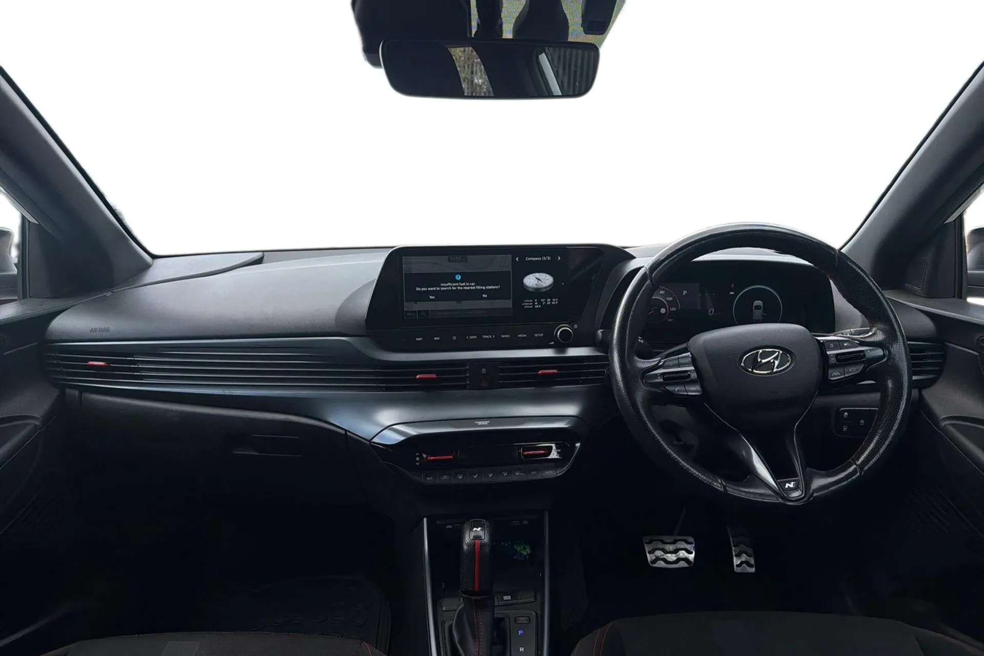 A 2023 HYUNDAI I20 1.0T GDi 48V MHD 120 N Line 5dr DCT [Forward collision assist with pedestrian monitoring and cycle detection, Forward collision assist with pedestrian A 2023 HYUNDAI I20 1.0T GDi 48V MHD 120 N Line 5dr DCT [Forward collision assist with pedestrian monitoring and cycle detection, Forward collision assist with pedestrian