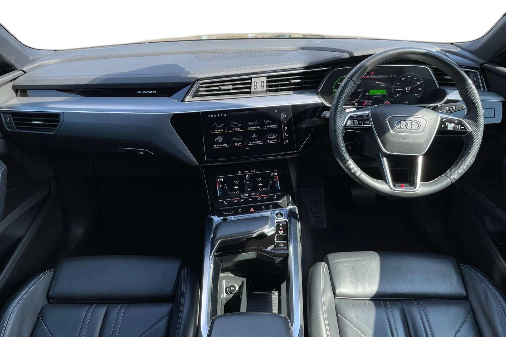 A 2020 AUDI E-TRON 300kW 55 Quattro 95kWh S Line 5dr Auto [ Parking system plus with 360 degree sensors and function on demand preparation , Power operated tailgate , Au A 2020 AUDI E-TRON 300kW 55 Quattro 95kWh S Line 5dr Auto [ Parking system plus with 360 degree sensors and function on demand preparation , Power operated tailgate , Au