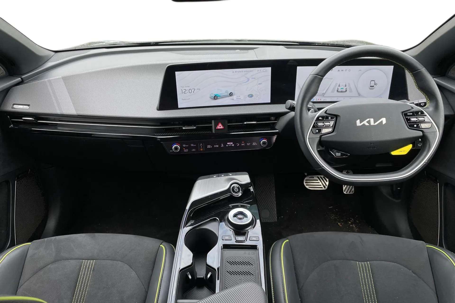 A 2023 KIA EV6 424kW GT 77.4kWh 5dr AWD Auto [12.3" Curved driver display screen, Forward Collision Avoidance (FCA) - Junction crossing, 12.3" Curved touchscreen nav A 2023 KIA EV6 424kW GT 77.4kWh 5dr AWD Auto [12.3" Curved driver display screen, Forward Collision Avoidance (FCA) - Junction crossing, 12.3" Curved touchscreen nav