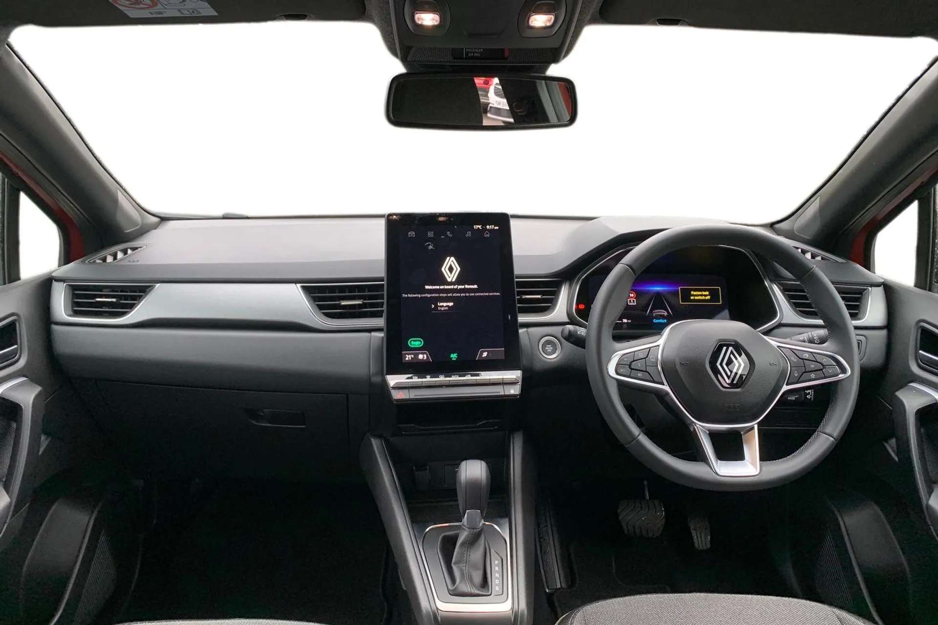 A 2025 RENAULT CAPTUR 1.6 E-Tech Full Hybrid 145 Techno 5dr Auto [Traffic sign recognition, 18" Black hole alloy wheels, Automatic climate control with one touch demist fun A 2025 RENAULT CAPTUR 1.6 E-Tech Full Hybrid 145 Techno 5dr Auto [Traffic sign recognition, 18" Black hole alloy wheels, Automatic climate control with one touch demist fun