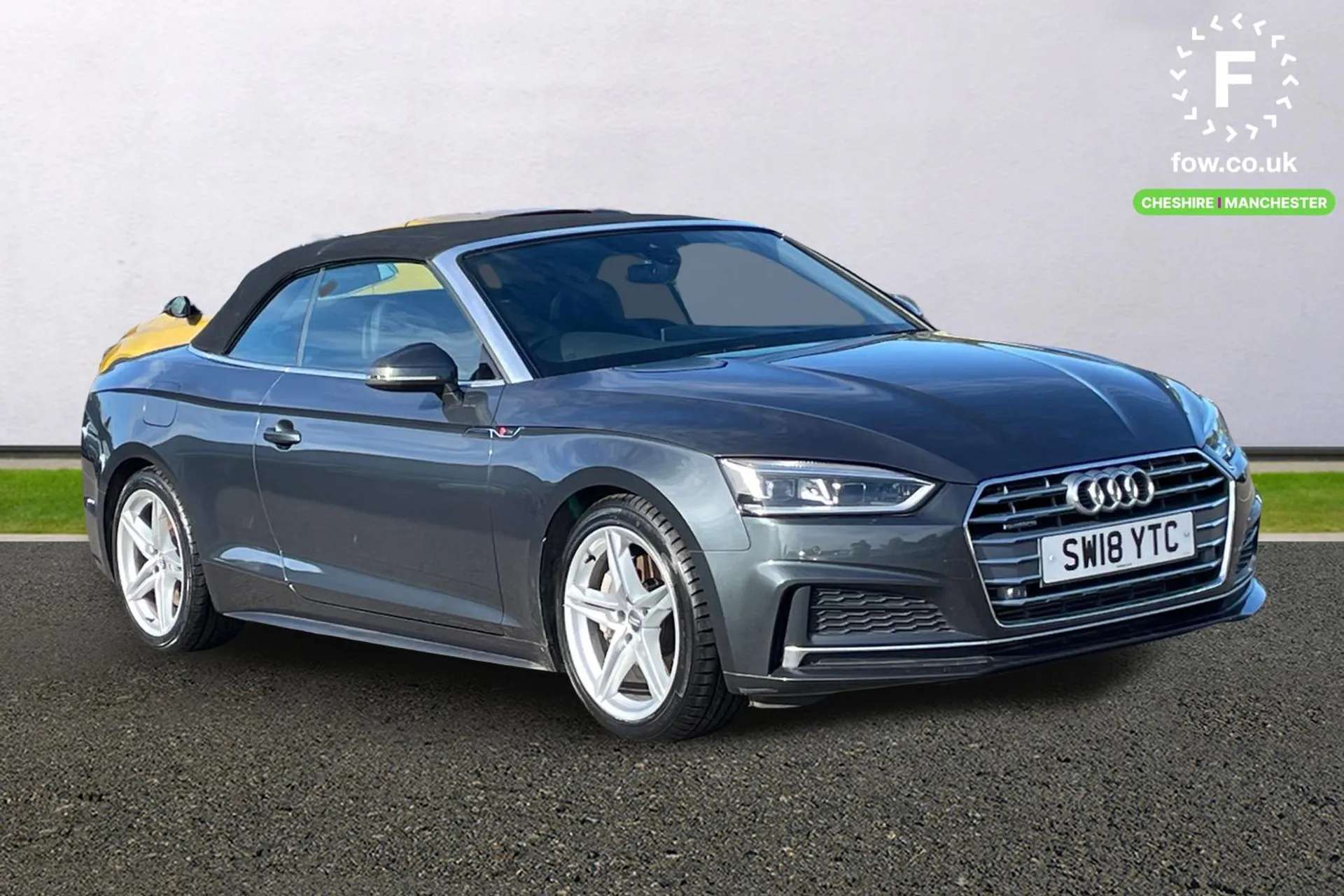 A 2018 AUDI A5 2.0 TFSI Quattro S Line 2dr S Tronic [ Wind Deflector, Flat-Bottomed 3-Spoke Leather High Multi-Function Steering Wheel, Door Mirrors - Folding, MMI A 2018 AUDI A5 2.0 TFSI Quattro S Line 2dr S Tronic [ Wind Deflector, Flat-Bottomed 3-Spoke Leather High Multi-Function Steering Wheel, Door Mirrors - Folding, MMI