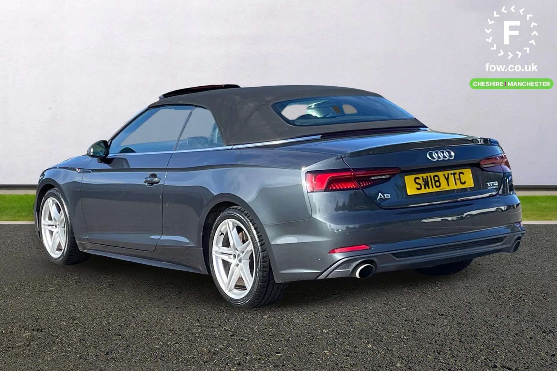 A 2018 AUDI A5 2.0 TFSI Quattro S Line 2dr S Tronic [ Wind Deflector, Flat-Bottomed 3-Spoke Leather High Multi-Function Steering Wheel, Door Mirrors - Folding, MMI A 2018 AUDI A5 2.0 TFSI Quattro S Line 2dr S Tronic [ Wind Deflector, Flat-Bottomed 3-Spoke Leather High Multi-Function Steering Wheel, Door Mirrors - Folding, MMI