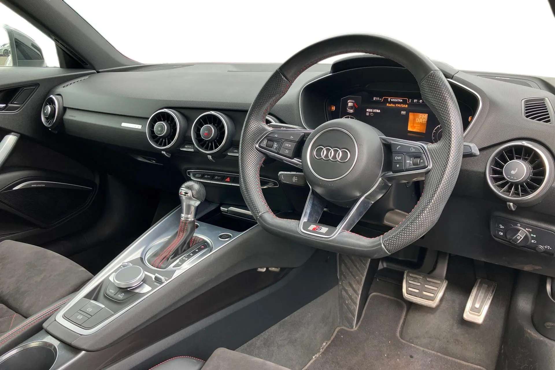 A 2019 AUDI TT 45 TFSI Black Edition 2dr S Tronic [ Technology Pack , Reversing camera , LED interior lighting package , Audi parking system plus , Storage and lugga A 2019 AUDI TT 45 TFSI Black Edition 2dr S Tronic [ Technology Pack , Reversing camera , LED interior lighting package , Audi parking system plus , Storage and lugga