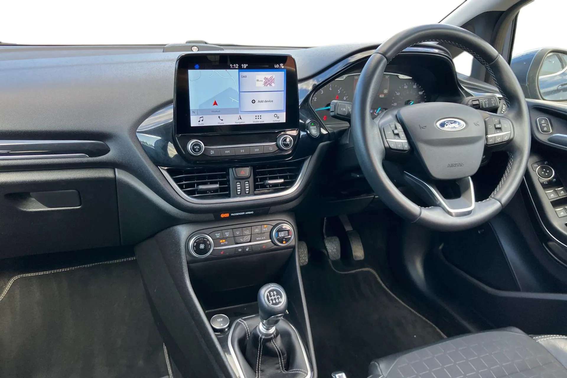 A 2019 FORD FIESTA 1.0 EcoBoost 125 Titanium X 5dr [Heated steering wheel, Electronic stability control with hill start assist, Body colour electric adjustable heated do A 2019 FORD FIESTA 1.0 EcoBoost 125 Titanium X 5dr [Heated steering wheel, Electronic stability control with hill start assist, Body colour electric adjustable heated do