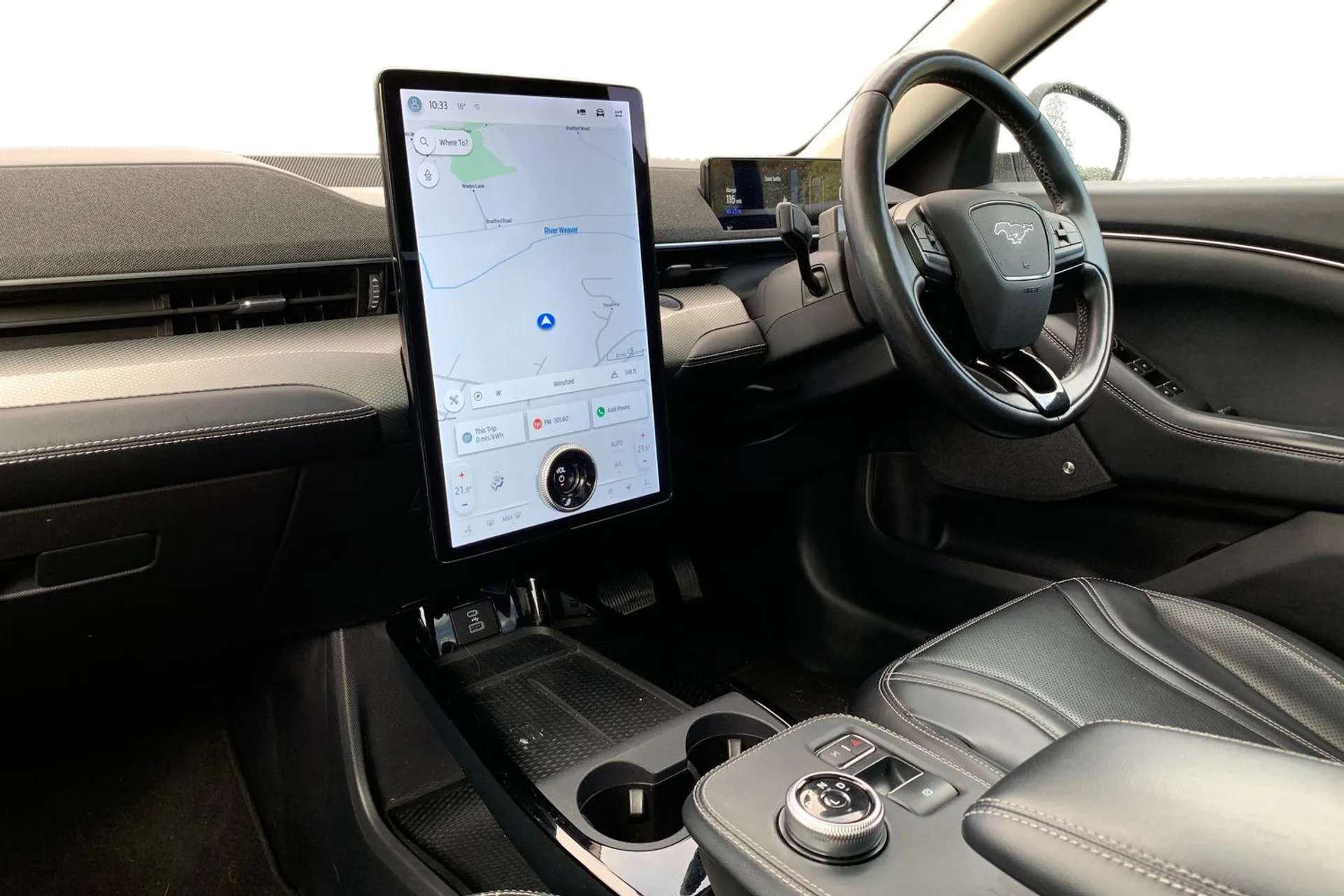 A 2022 FORD MUSTANG MACH-E 216kW Extended Range 88kWh RWD 5dr Auto [ Advanced active park assist, Daytime running lights, B and O premium sound system 10 speaker including dashb A 2022 FORD MUSTANG MACH-E 216kW Extended Range 88kWh RWD 5dr Auto [ Advanced active park assist, Daytime running lights, B and O premium sound system 10 speaker including dashb