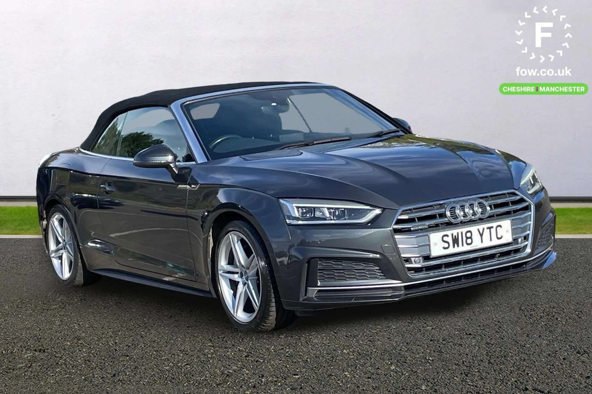 A 2018 AUDI A5 2.0 TFSI Quattro S Line 2dr S Tronic [ Wind Deflector, Flat-Bottomed 3-Spoke Leather High Multi-Function Steering Wheel, Door Mirrors - Folding, MMI A 2018 AUDI A5 2.0 TFSI Quattro S Line 2dr S Tronic [ Wind Deflector, Flat-Bottomed 3-Spoke Leather High Multi-Function Steering Wheel, Door Mirrors - Folding, MMI