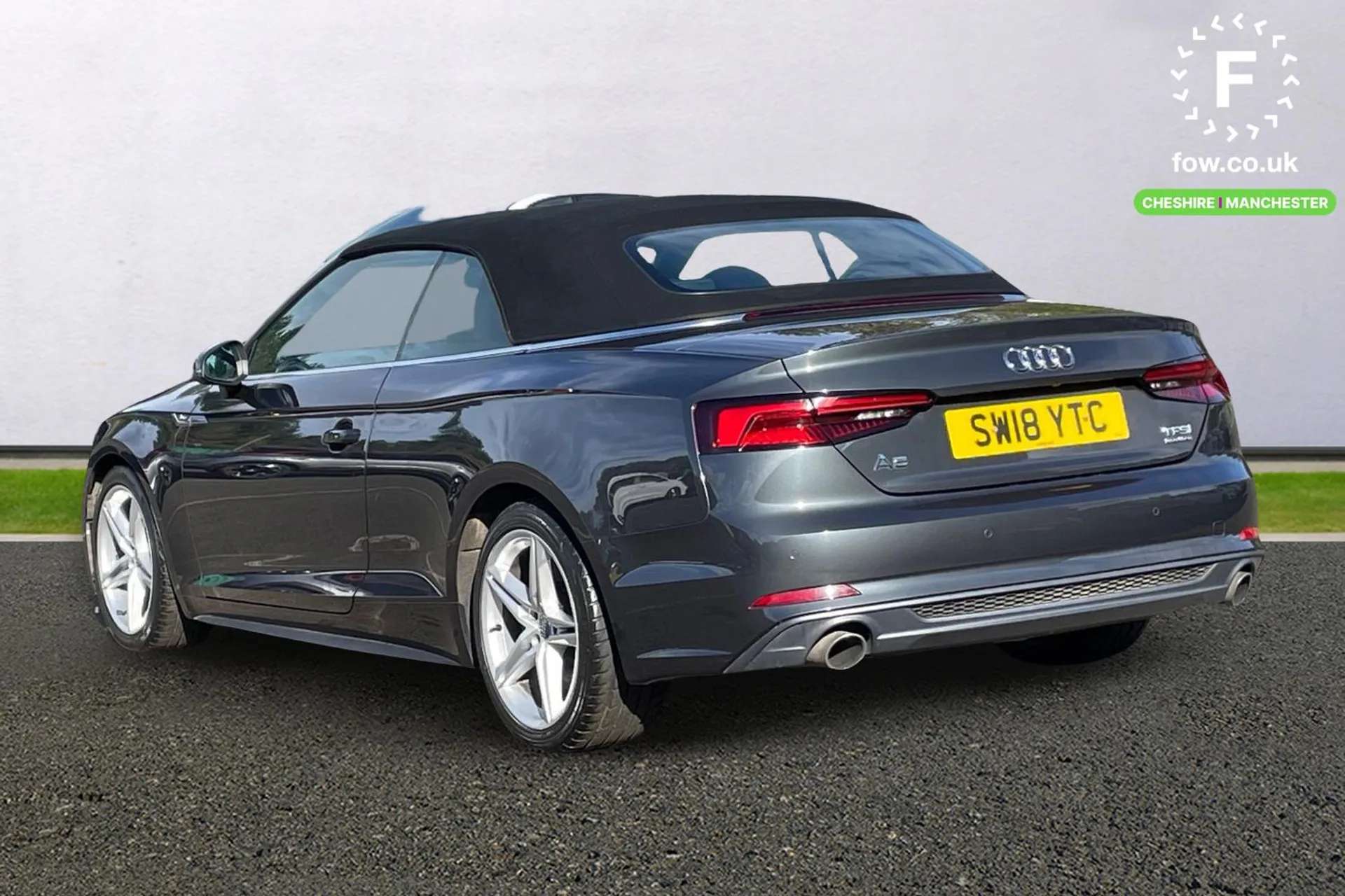 A 2018 AUDI A5 2.0 TFSI Quattro S Line 2dr S Tronic [ Wind Deflector, Flat-Bottomed 3-Spoke Leather High Multi-Function Steering Wheel, Door Mirrors - Folding, MMI A 2018 AUDI A5 2.0 TFSI Quattro S Line 2dr S Tronic [ Wind Deflector, Flat-Bottomed 3-Spoke Leather High Multi-Function Steering Wheel, Door Mirrors - Folding, MMI