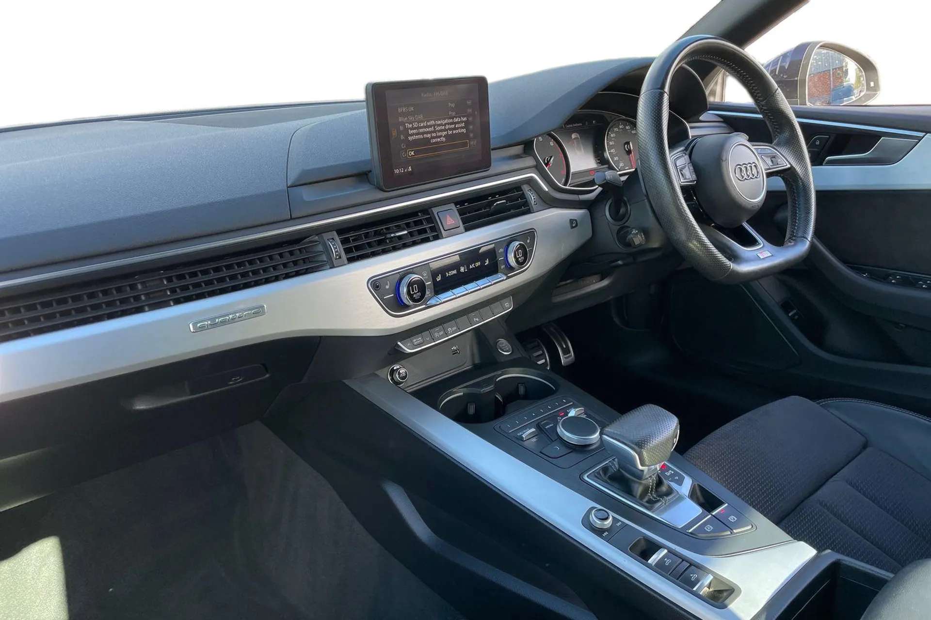 A 2018 AUDI A5 2.0 TFSI Quattro S Line 2dr S Tronic [ Wind Deflector, Flat-Bottomed 3-Spoke Leather High Multi-Function Steering Wheel, Door Mirrors - Folding, MMI A 2018 AUDI A5 2.0 TFSI Quattro S Line 2dr S Tronic [ Wind Deflector, Flat-Bottomed 3-Spoke Leather High Multi-Function Steering Wheel, Door Mirrors - Folding, MMI
