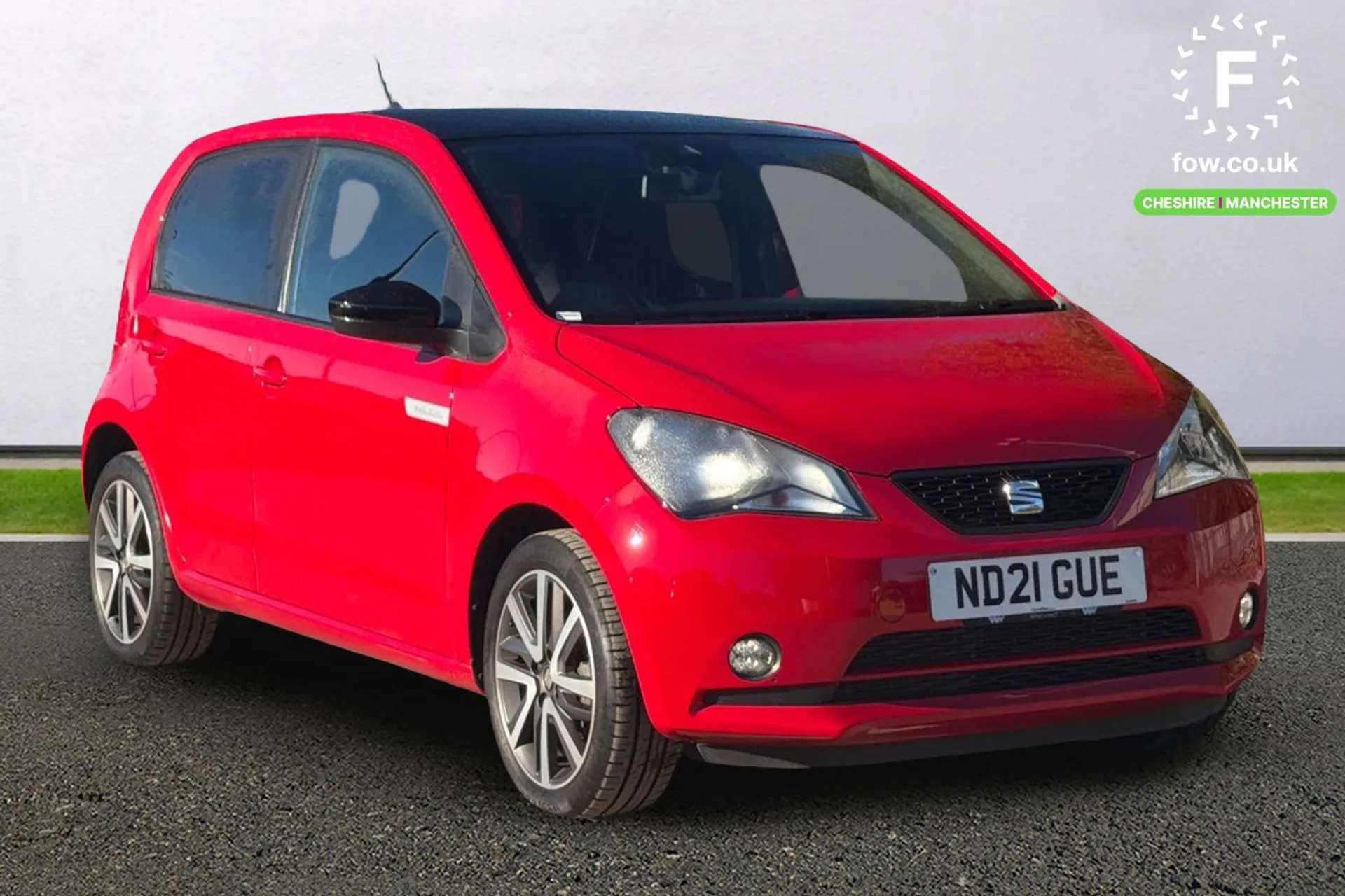 A 2021 SEAT MII 61kW One 36.8kWh 5dr Auto [LED daytime running lights, Traffic sign recognition, Heated front and rear windscreen, Electric adjustable heated door mir A 2021 SEAT MII 61kW One 36.8kWh 5dr Auto [LED daytime running lights, Traffic sign recognition, Heated front and rear windscreen, Electric adjustable heated door mir