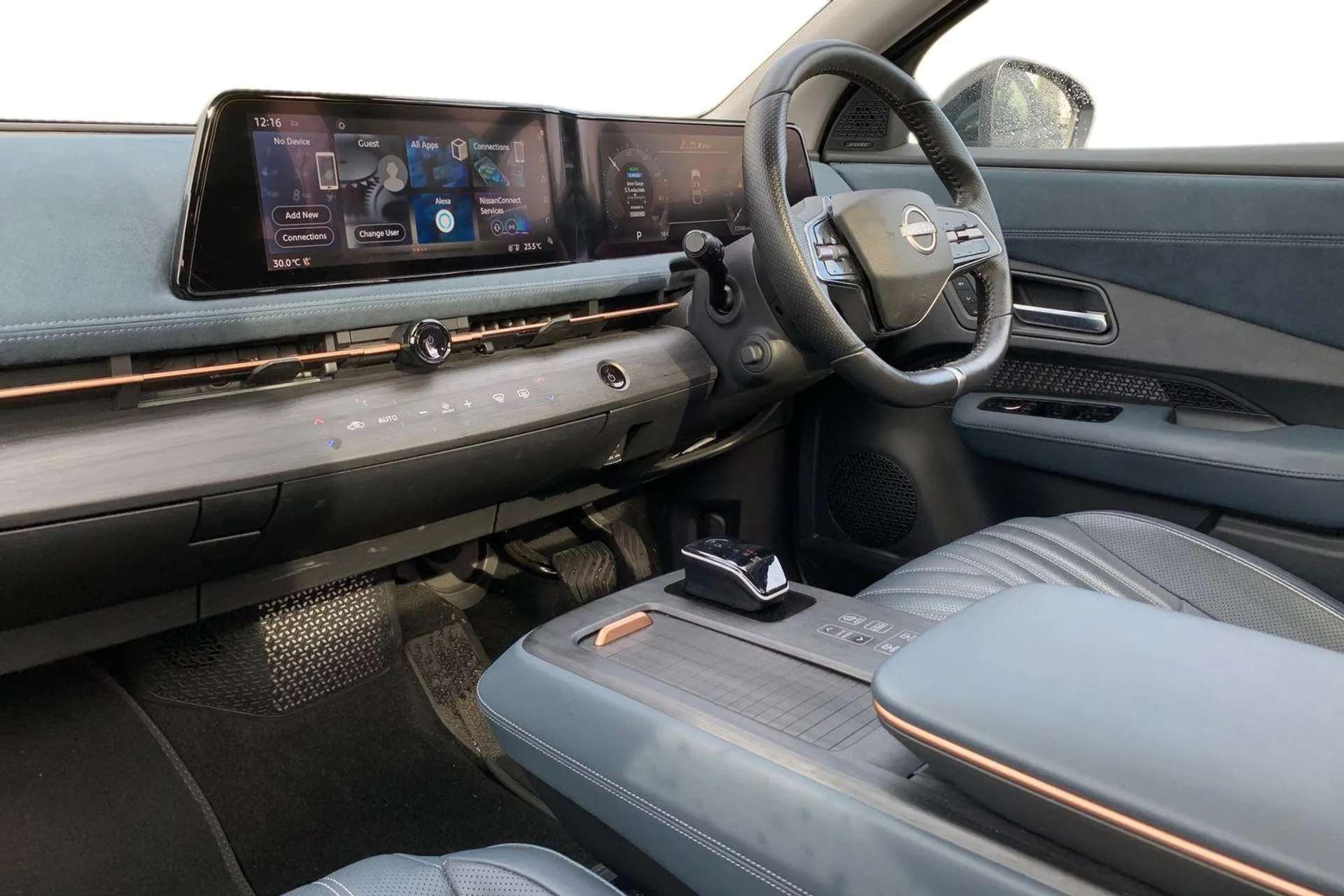 A 2023 NISSAN ARIYA 225kW Evolve 87kWh 22kWCh 5dr e-4ORCE Auto [ 360 degree digitally enhanced around view monitor, Advanced windscreen head up display, Adaptive high bea A 2023 NISSAN ARIYA 225kW Evolve 87kWh 22kWCh 5dr e-4ORCE Auto [ 360 degree digitally enhanced around view monitor, Advanced windscreen head up display, Adaptive high bea