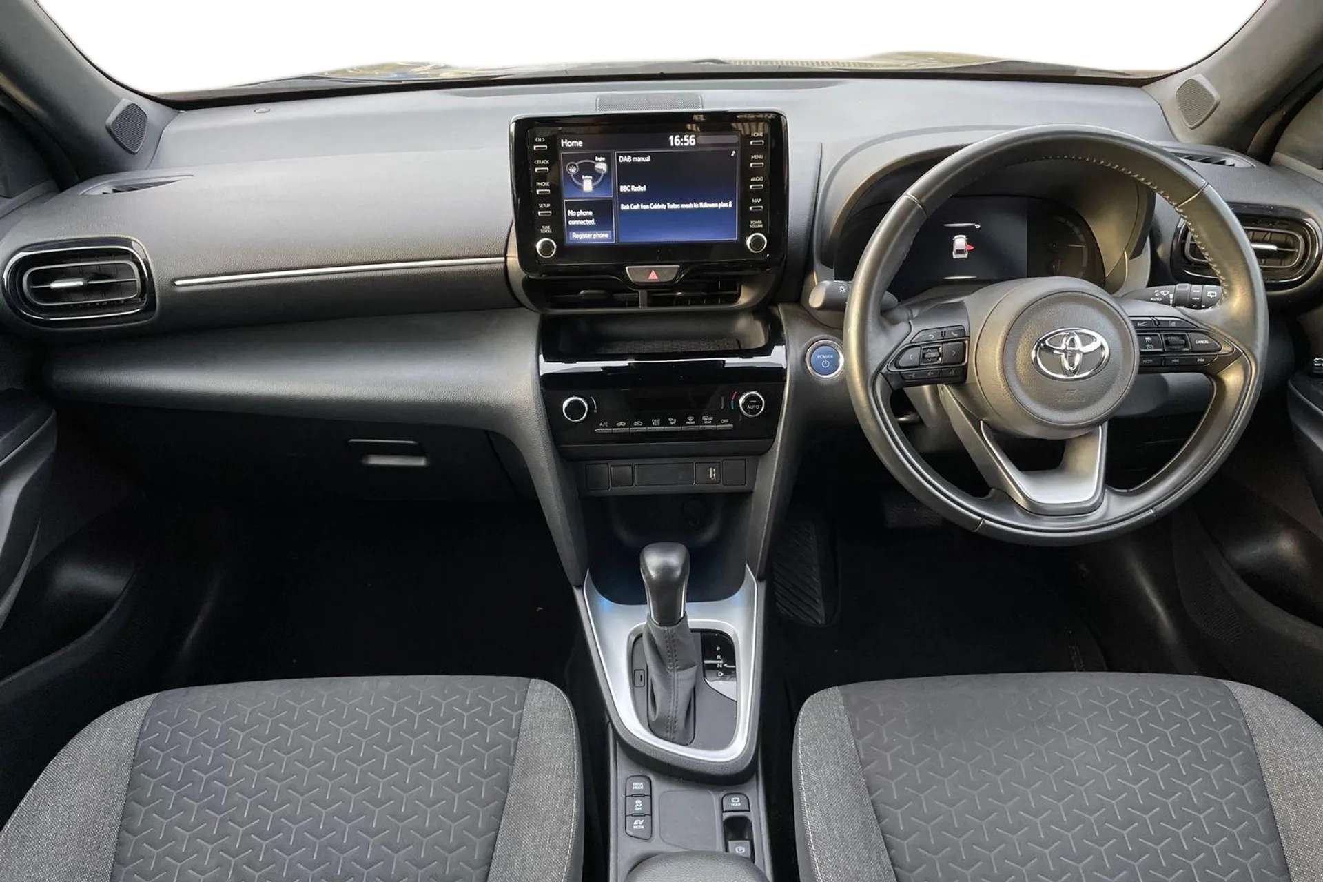 A 2023 TOYOTA YARIS CROSS 1.5 Hybrid Design 5dr CVT [8" Toyota touch 2 multimedia system with Smartphone integration, Pre-collision system enhanced with emergency steering assi A 2023 TOYOTA YARIS CROSS 1.5 Hybrid Design 5dr CVT [8" Toyota touch 2 multimedia system with Smartphone integration, Pre-collision system enhanced with emergency steering assi