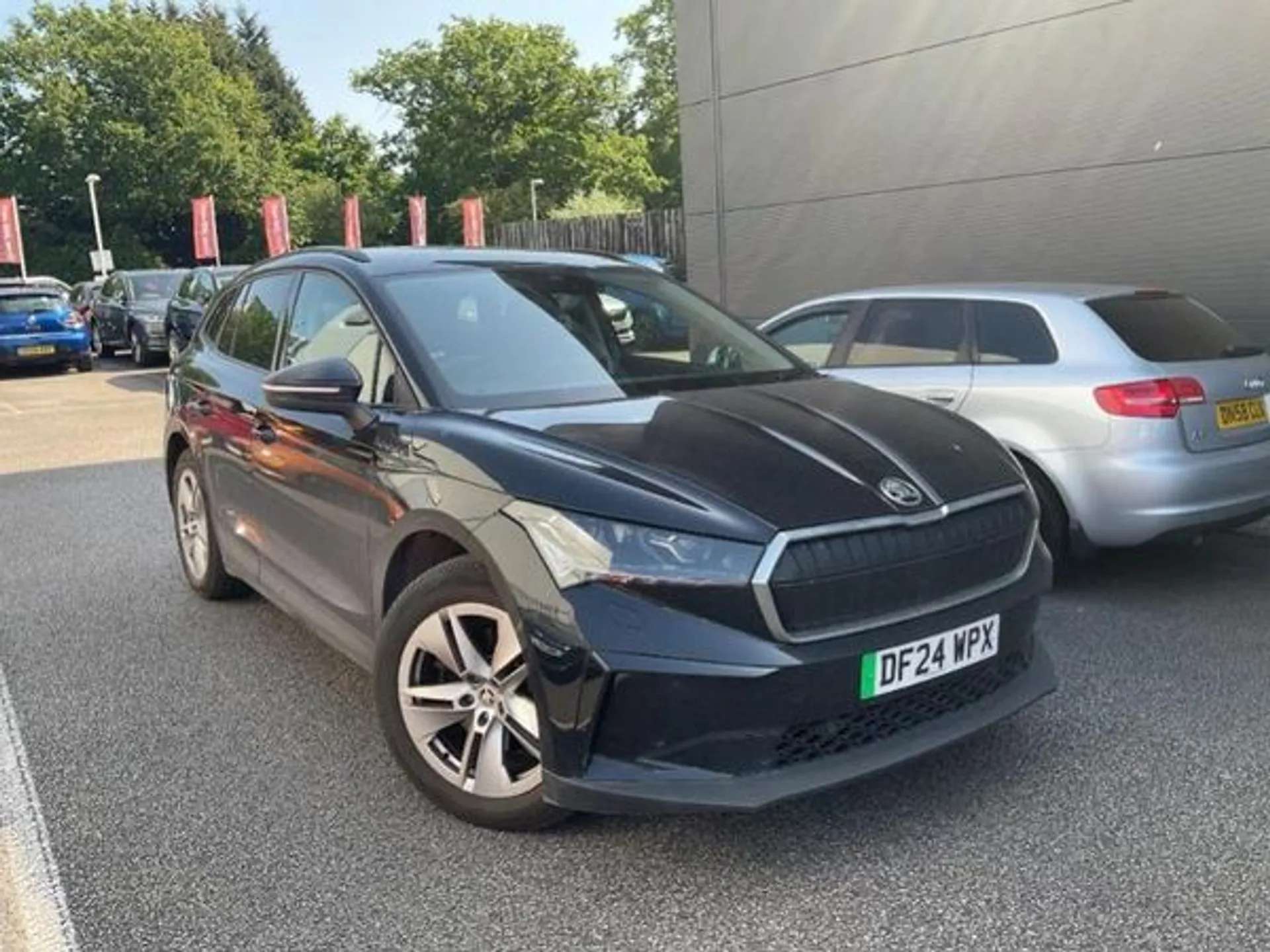 A 2024 SKODA ENYAQ 132kW 60 Edition 62kWh 5dr Auto [ Loft design pack , Heated seats , Rear view camera , Wireless charging , Digital cockpit , ECO Suite Design Selecti A 2024 SKODA ENYAQ 132kW 60 Edition 62kWh 5dr Auto [ Loft design pack , Heated seats , Rear view camera , Wireless charging , Digital cockpit , ECO Suite Design Selecti