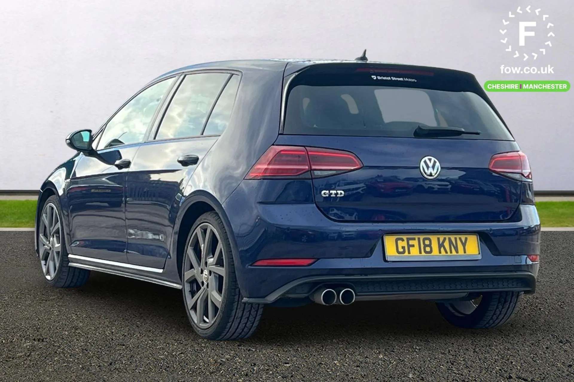 A 2018 VOLKSWAGEN GOLF 2.0 TDI 184 GTD 5dr DSG [ Ultrasonic front and rear optical and audible parking sensors , Bluetooth hands free telephone connection , Ambient lighting A 2018 VOLKSWAGEN GOLF 2.0 TDI 184 GTD 5dr DSG [ Ultrasonic front and rear optical and audible parking sensors , Bluetooth hands free telephone connection , Ambient lighting