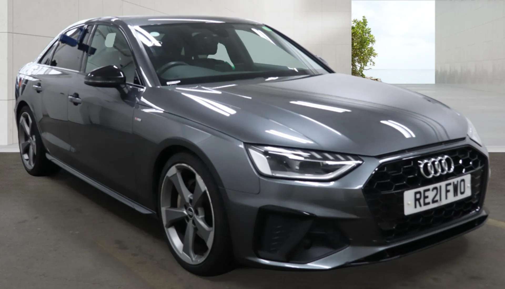 A 2021 AUDI A4 40 TFSI 204 Black Edition 4dr S Tronic [ Audi parking system plus with front and rear sensors , Titanium black styling pack , LED Interior light pack A 2021 AUDI A4 40 TFSI 204 Black Edition 4dr S Tronic [ Audi parking system plus with front and rear sensors , Titanium black styling pack , LED Interior light pack