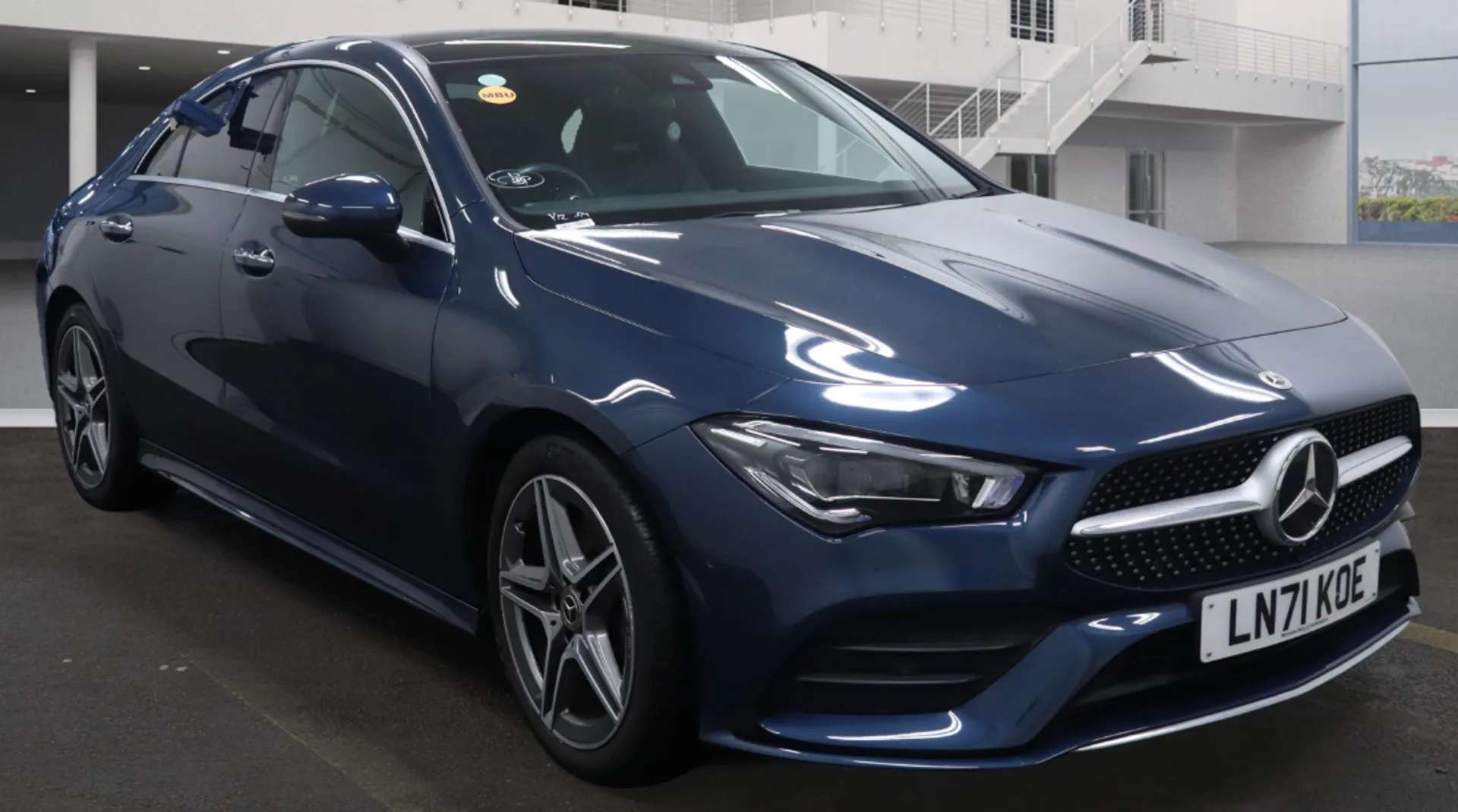 A 2021 MERCEDES-BENZ CLA CLASS CLA 200 AMG Line Premium Plus 4dr Tip Auto [ Parking package , Mirror package , Seat comfort pack , 18" 5 twin spoke design alloy wheels painted in ti A 2021 MERCEDES-BENZ CLA CLASS CLA 200 AMG Line Premium Plus 4dr Tip Auto [ Parking package , Mirror package , Seat comfort pack , 18" 5 twin spoke design alloy wheels painted in ti