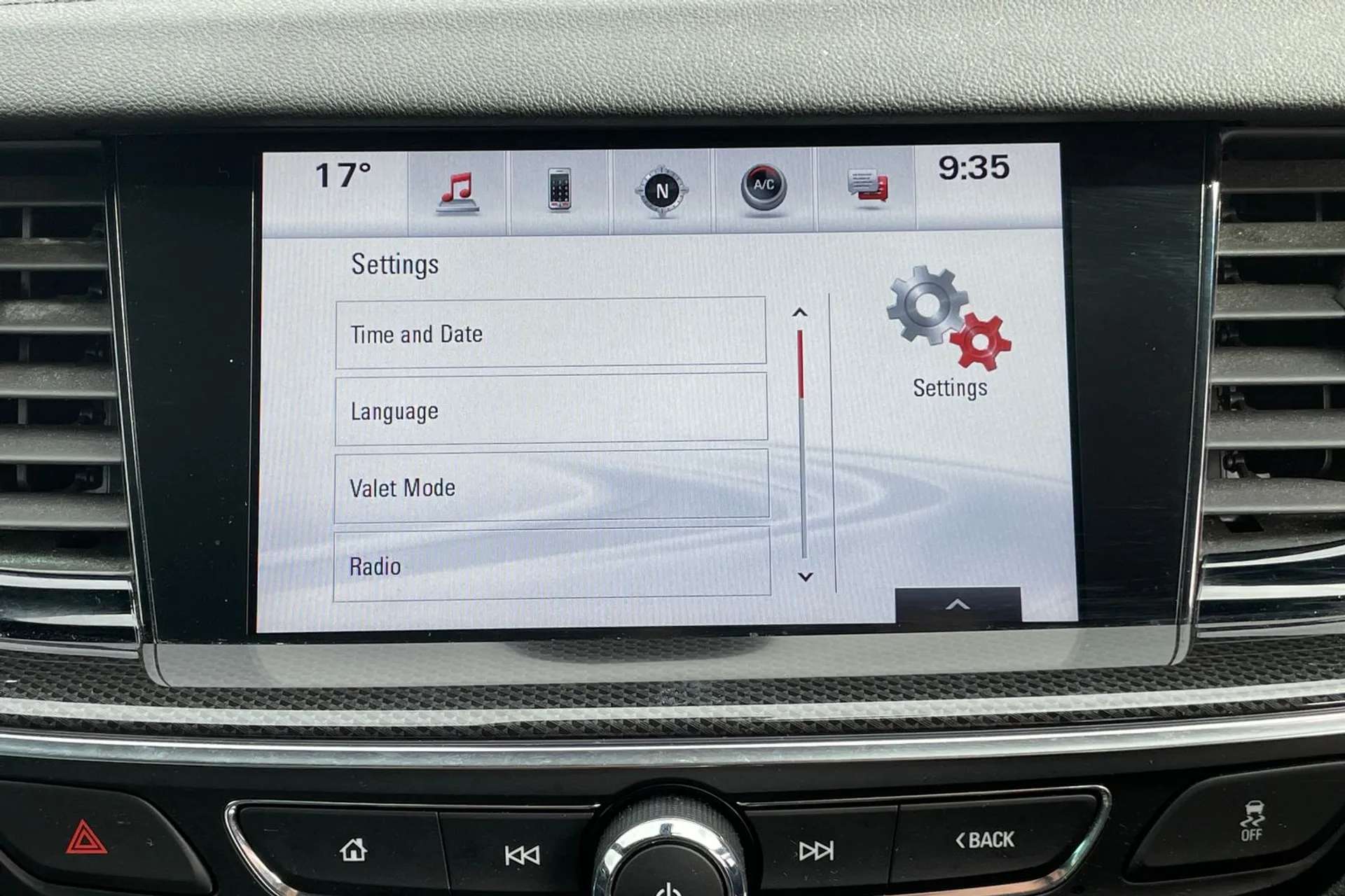 2017 VAUXHALL INSIGNIA 2017 VAUXHALL INSIGNIA