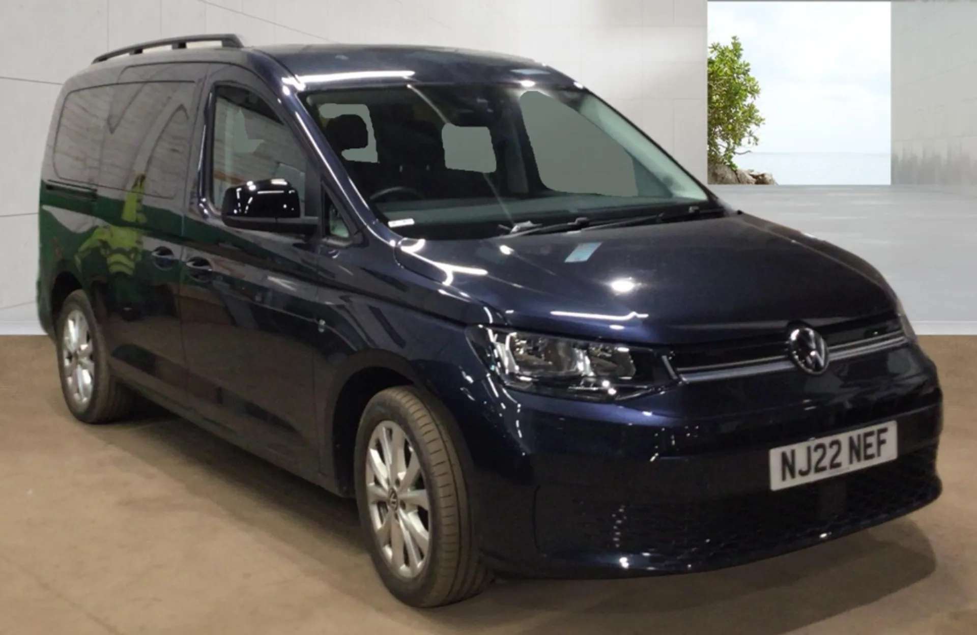 A 2022 VOLKSWAGEN CADDY MAXI 2.0 TDI Life 5dr [ 7 Seats , Parking sensors - front and rear , Privacy glass - rear , 215/55 R17 98H XL low rolling resistance tyres , Exterior mirro A 2022 VOLKSWAGEN CADDY MAXI 2.0 TDI Life 5dr [ 7 Seats , Parking sensors - front and rear , Privacy glass - rear , 215/55 R17 98H XL low rolling resistance tyres , Exterior mirro