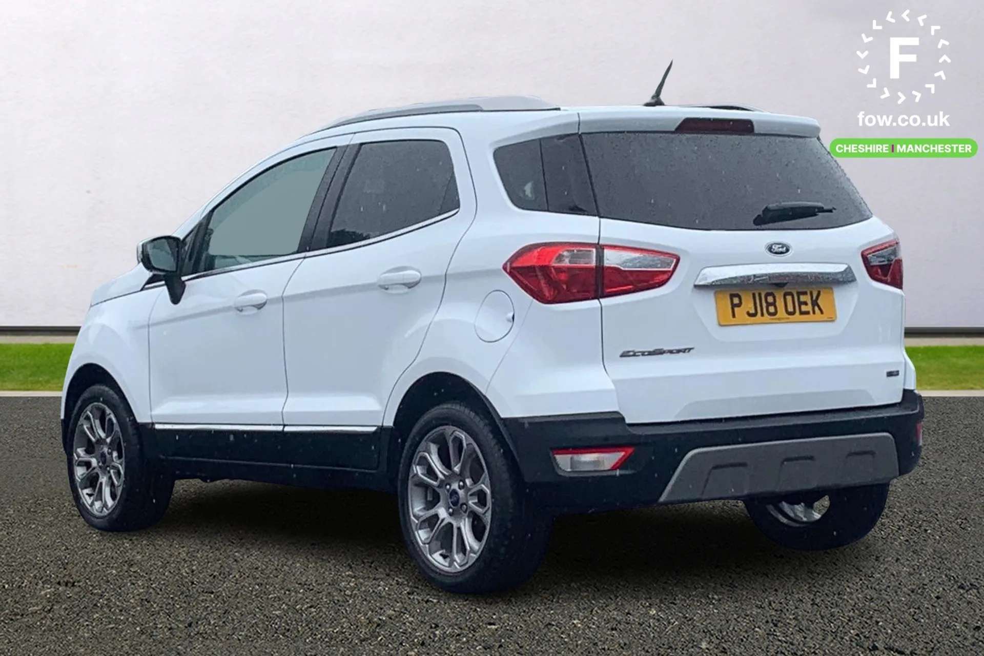 A 2018 FORD ECOSPORT 1.0 EcoBoost 125 Titanium 5dr [ Rear parking sensors and rear view camera , Emergency brake assist , 'Quickclear' heated windscreen/heated washer jets A 2018 FORD ECOSPORT 1.0 EcoBoost 125 Titanium 5dr [ Rear parking sensors and rear view camera , Emergency brake assist , 'Quickclear' heated windscreen/heated washer jets