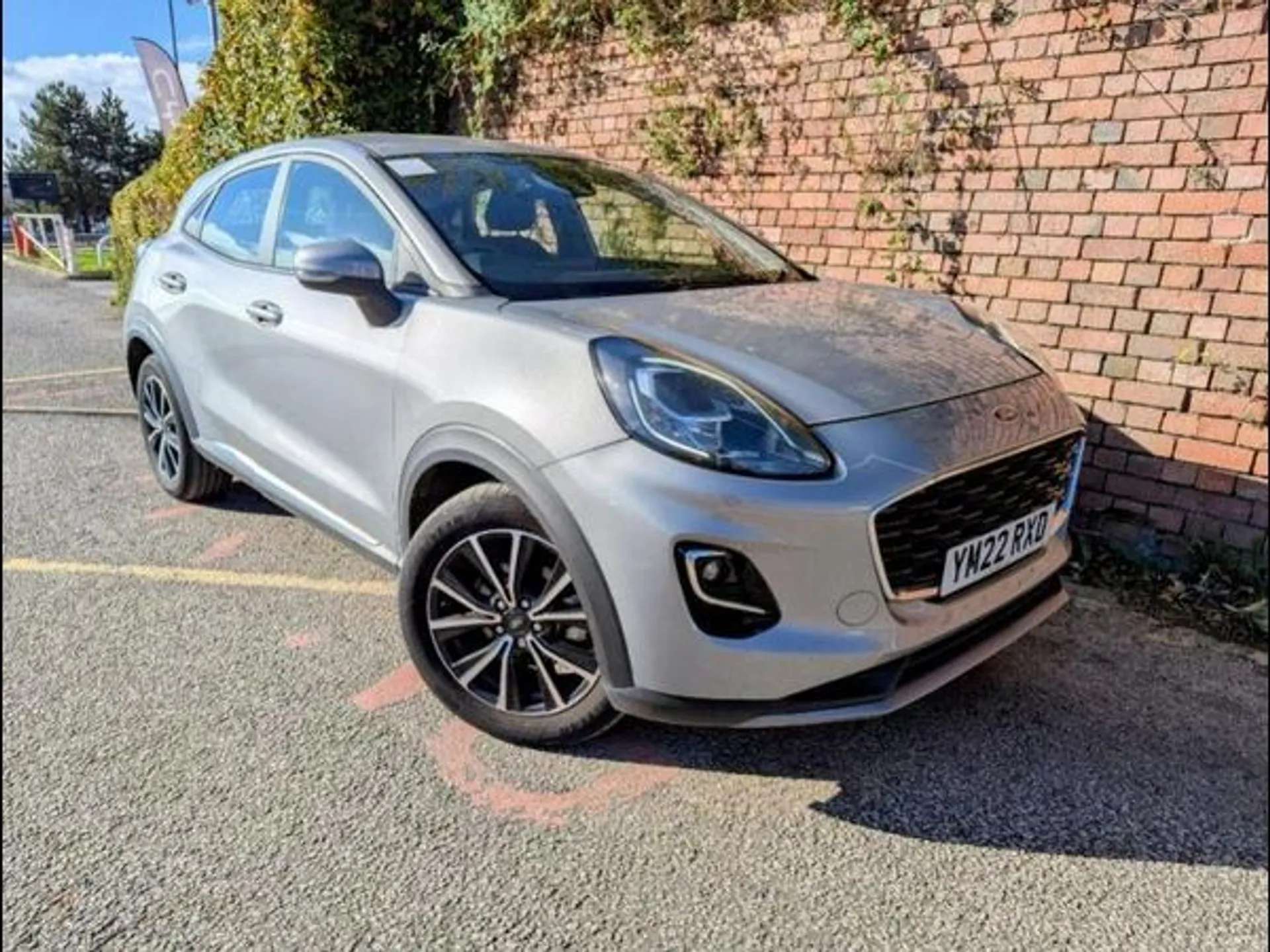 A 2022 FORD PUMA 1.0 EcoBoost Hybrid mHEV 155 Titanium 5dr [ Projector headlamps with LED day time running lights and front fog lamps, Rear Parking Sensors, Driver ass A 2022 FORD PUMA 1.0 EcoBoost Hybrid mHEV 155 Titanium 5dr [ Projector headlamps with LED day time running lights and front fog lamps, Rear Parking Sensors, Driver ass