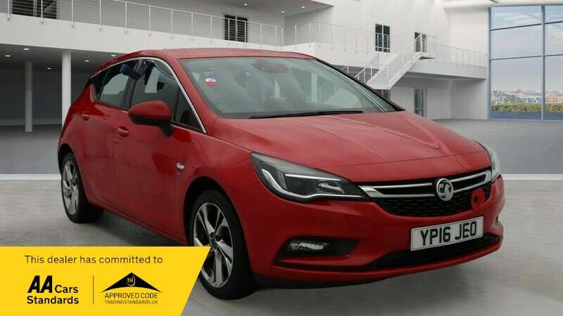 A 2016 VAUXHALL ASTRA SRI S/S A 2016 VAUXHALL ASTRA SRI S/S