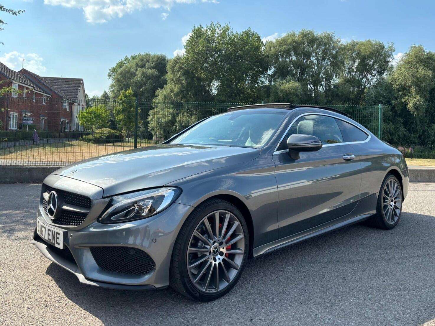 A 2017 MERCEDES-BENZ C CLASS 2.0 C200 AMG Line (Premium) G-Tronic+ Euro 6 (s/s) 2dr A 2017 MERCEDES-BENZ C CLASS 2.0 C200 AMG Line (Premium) G-Tronic+ Euro 6 (s/s) 2dr