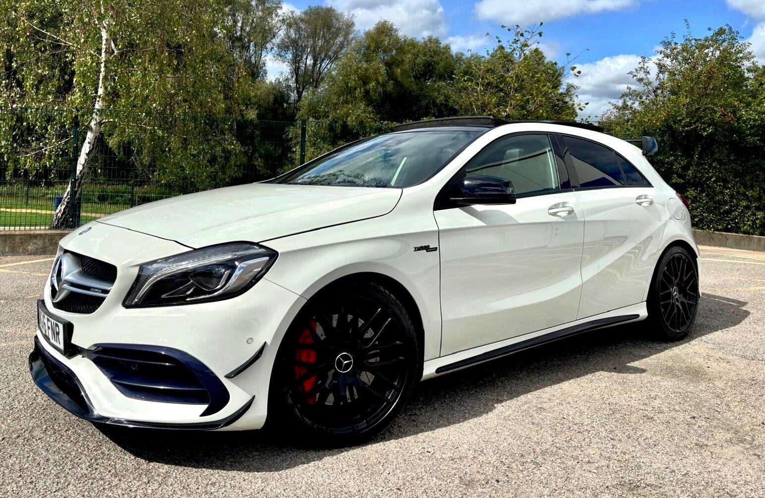 A 2016 MERCEDES-BENZ A CLASS 2.0 A45 AMG SpdS DCT 4MATIC Euro 6 (s/s) 5dr A 2016 MERCEDES-BENZ A CLASS 2.0 A45 AMG SpdS DCT 4MATIC Euro 6 (s/s) 5dr