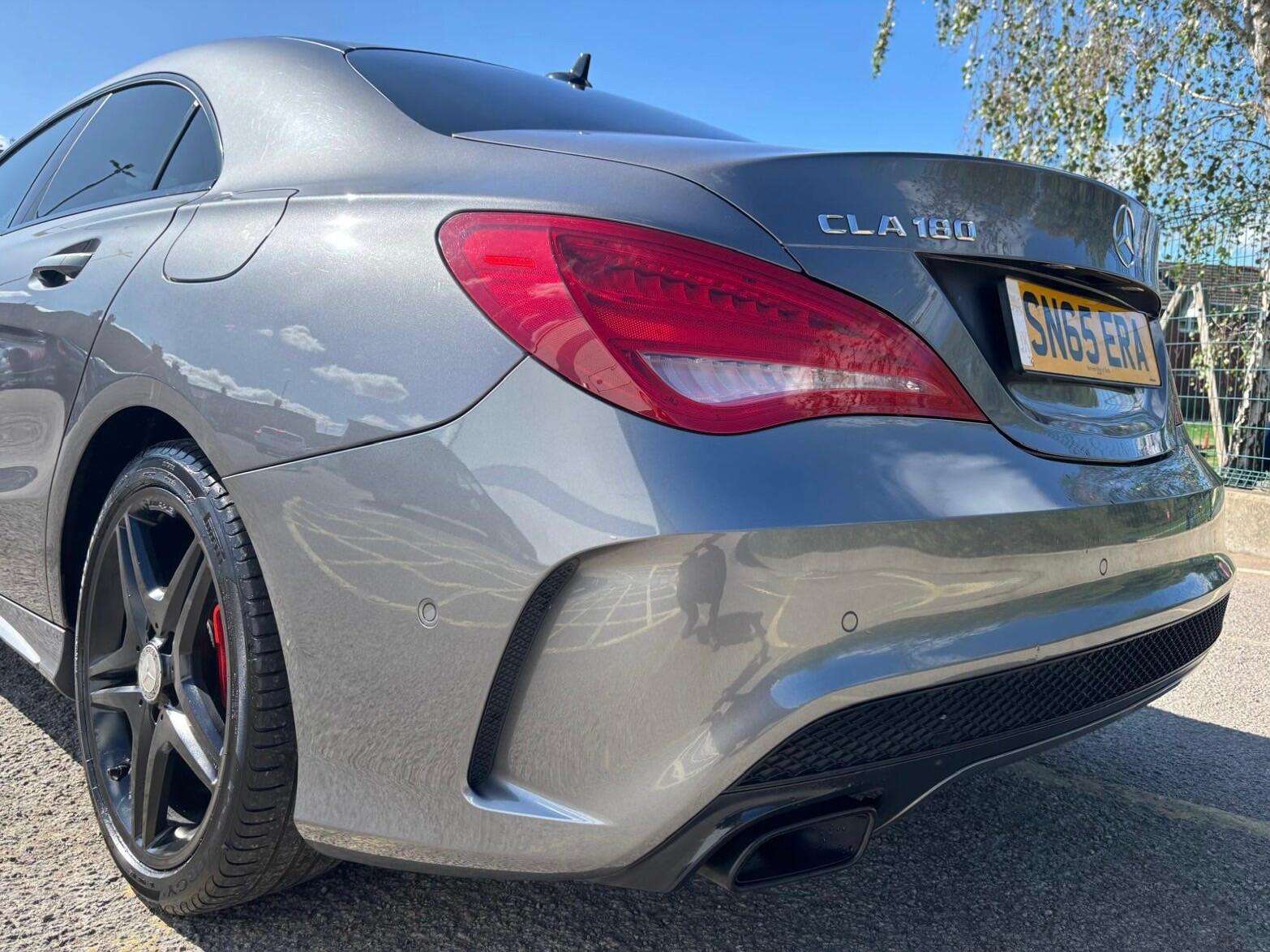 A 2015 MERCEDES-BENZ CLA CLASS 1.6 CLA180 AMG Sport Coupe 7G-DCT Euro 6 (s/s) 4dr A 2015 MERCEDES-BENZ CLA CLASS 1.6 CLA180 AMG Sport Coupe 7G-DCT Euro 6 (s/s) 4dr
