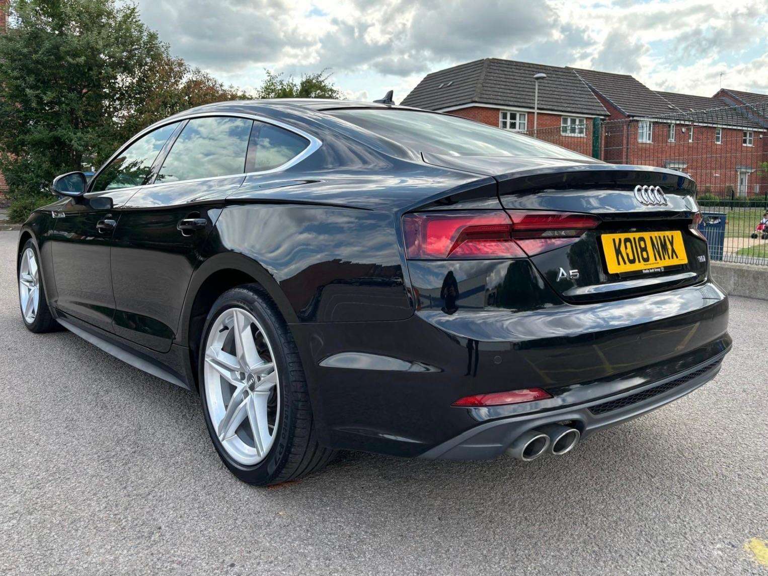 A 2018 AUDI A5 2.0 TDI ultra S line Sportback S Tronic Euro 6 (s/s) 5dr A 2018 AUDI A5 2.0 TDI ultra S line Sportback S Tronic Euro 6 (s/s) 5dr