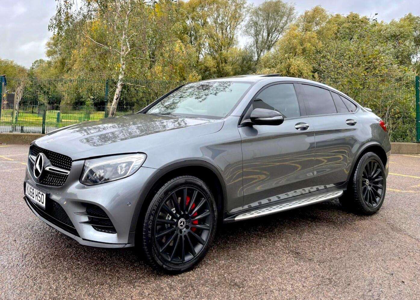 A 2018 MERCEDES-BENZ GLC 2.1 GLC220d AMG Line (Premium Plus) Coupe G-Tronic+ 4MATIC Euro 6 (s/s) 5dr A 2018 MERCEDES-BENZ GLC 2.1 GLC220d AMG Line (Premium Plus) Coupe G-Tronic+ 4MATIC Euro 6 (s/s) 5dr