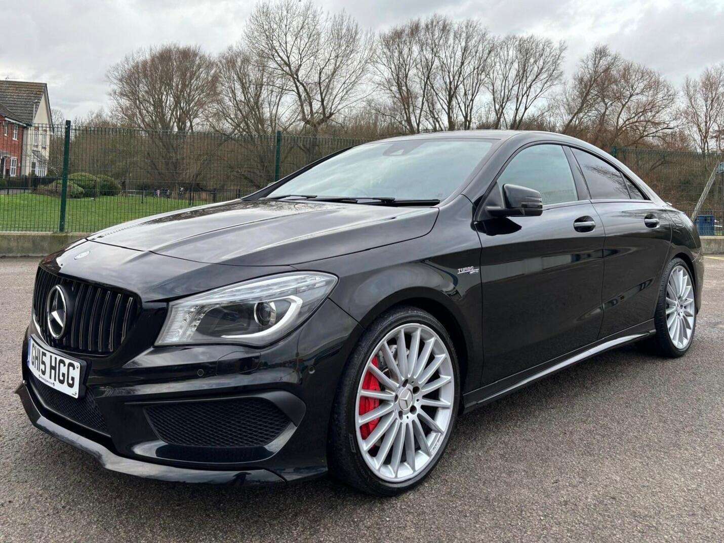 A 2015 MERCEDES-BENZ CLA CLASS 2.0 CLA45 AMG Coupe SpdS DCT 4MATIC Euro 6 (s/s) 4dr A 2015 MERCEDES-BENZ CLA CLASS 2.0 CLA45 AMG Coupe SpdS DCT 4MATIC Euro 6 (s/s) 4dr