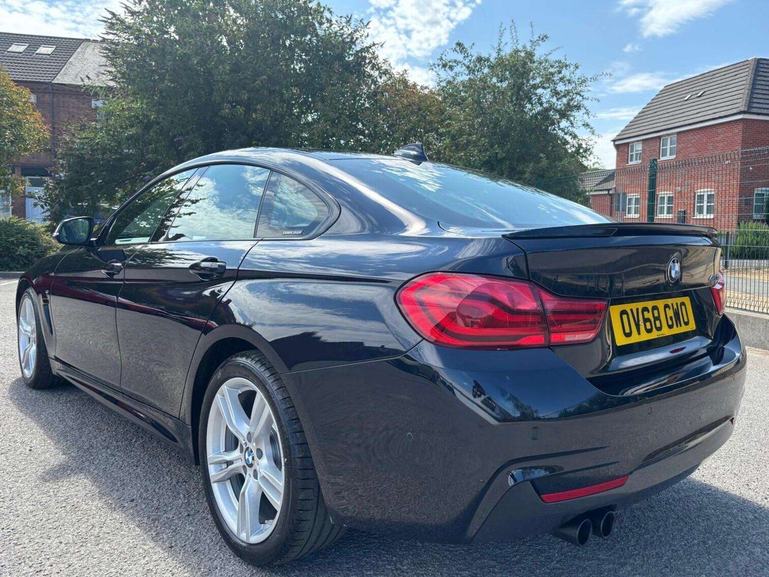 A 2018 BMW 4 SERIES GRAN COUPE 2.0 420i GPF M Sport Auto Euro 6 (s/s) 5dr A 2018 BMW 4 SERIES GRAN COUPE 2.0 420i GPF M Sport Auto Euro 6 (s/s) 5dr