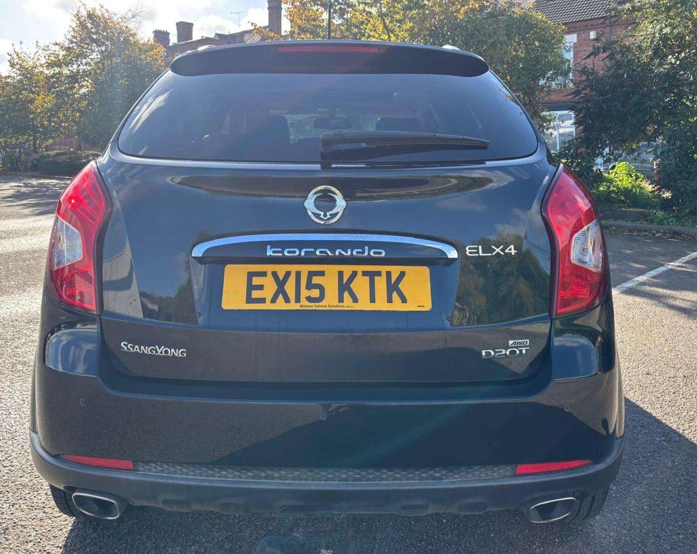 2015 SSANGYONG KORANDO 2015 SSANGYONG KORANDO