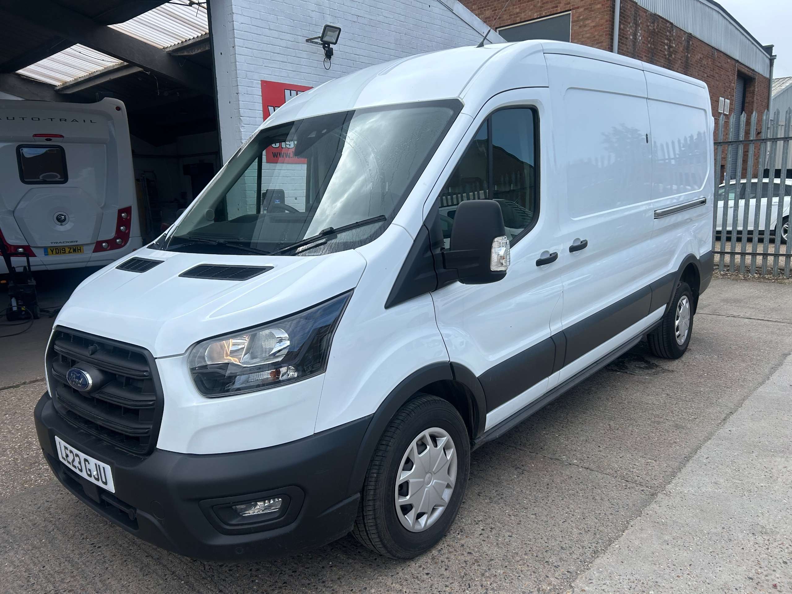 A 2023 FORD TRANSIT 2.0 350 EcoBlue MHEV Trend Panel Van 5dr Diesel Manual FWD L3 H2 Euro 6 (s/s) (130 ps) A 2023 FORD TRANSIT 2.0 350 EcoBlue MHEV Trend Panel Van 5dr Diesel Manual FWD L3 H2 Euro 6 (s/s) (130 ps)