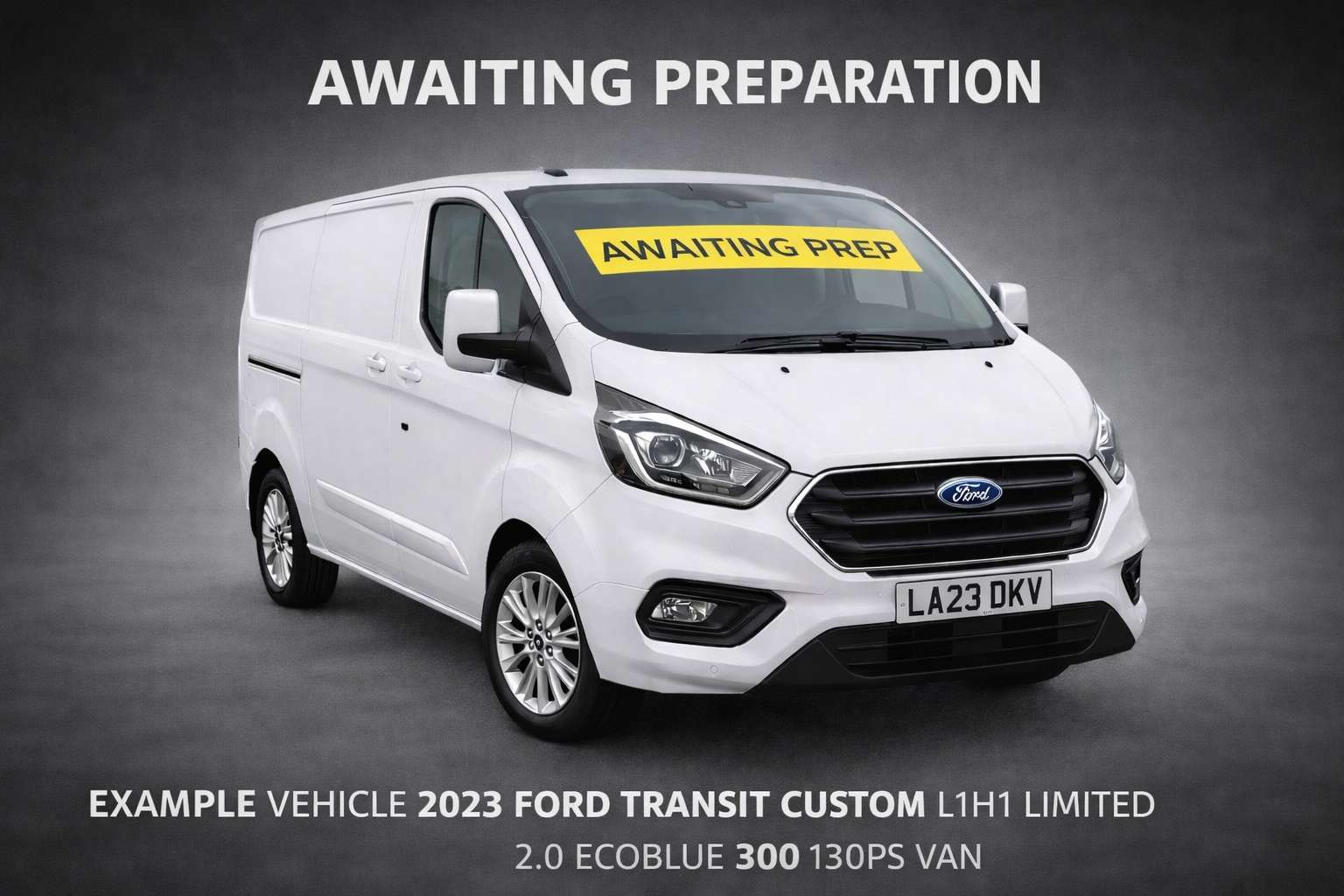 A 2023 FORD TRANSIT CUSTOM 2.0 300 EcoBlue Limited Panel Van 5dr Diesel Manual L1 H1 Euro 6 (s/s) (130 ps) A 2023 FORD TRANSIT CUSTOM 2.0 300 EcoBlue Limited Panel Van 5dr Diesel Manual L1 H1 Euro 6 (s/s) (130 ps)