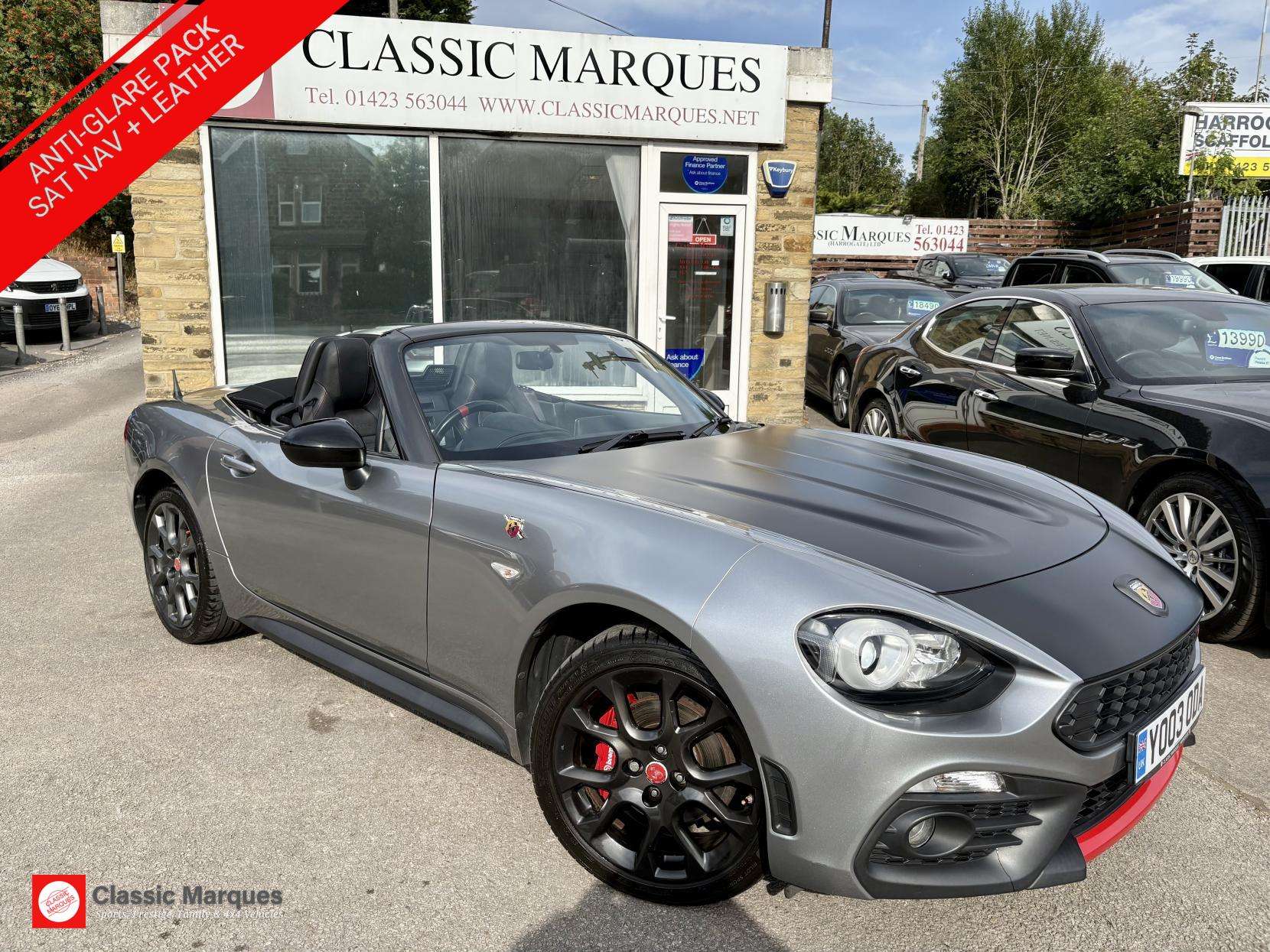 A 2017 ABARTH 124 SPIDER 1.4 MultiAir Convertible 2dr Petrol Auto Euro 6 (170 ps) A 2017 ABARTH 124 SPIDER 1.4 MultiAir Convertible 2dr Petrol Auto Euro 6 (170 ps)